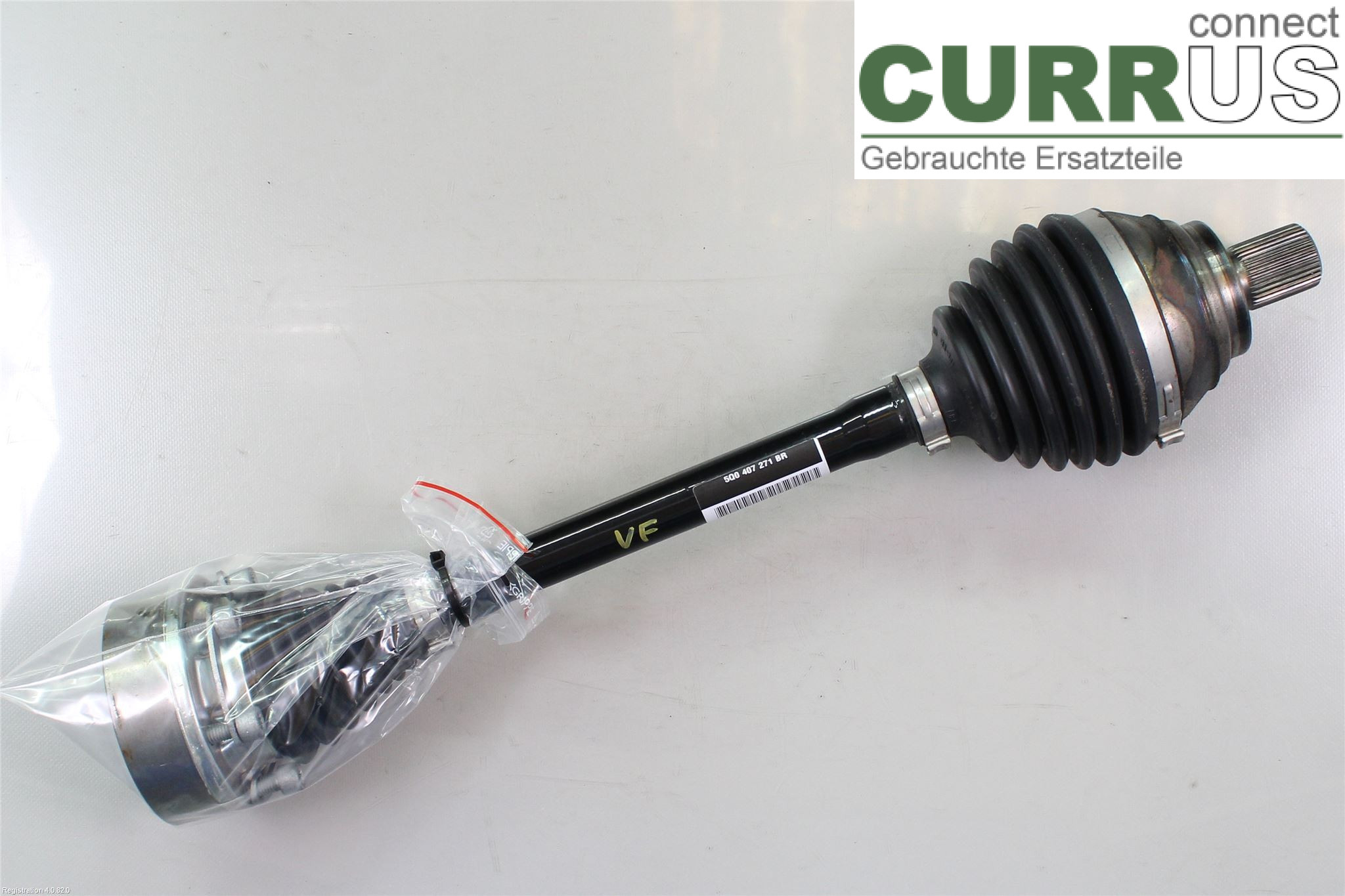VW GOLF/E-GOLF VIII  20- Front axle assembly (4WD) 5Q0407271BR DPBA