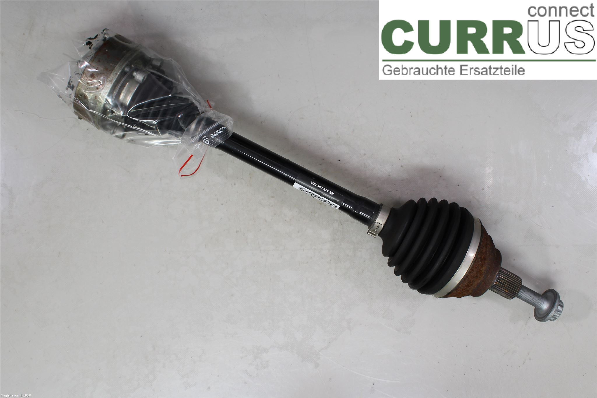 VW GOLF/E-GOLF VIII  20- Front axle assembly (4WD) 5Q0 407 271 BR DPBA