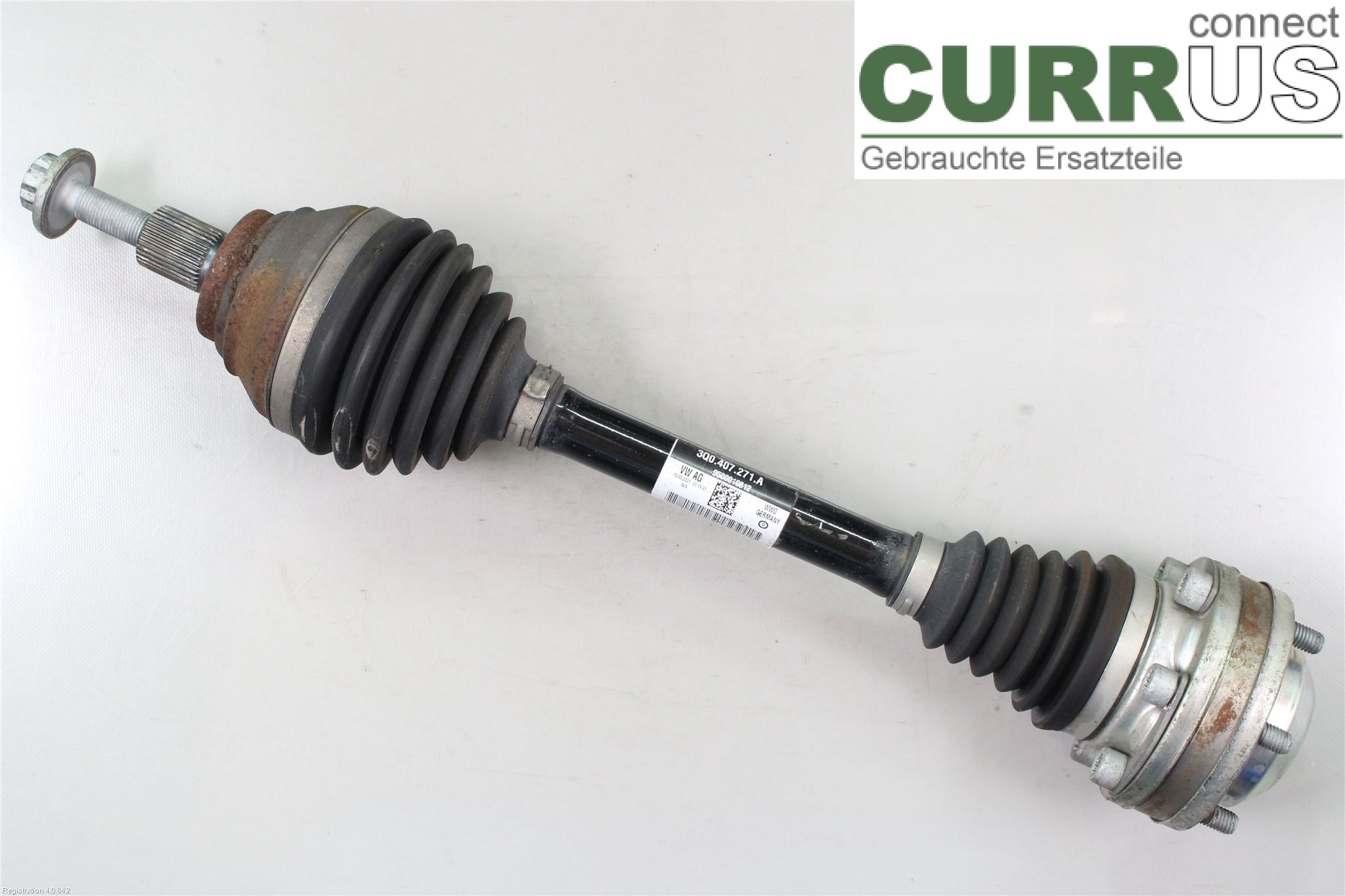 VW CADDY  21- Front axle assembly (4WD) 3Q0 407 271 A  DTRC