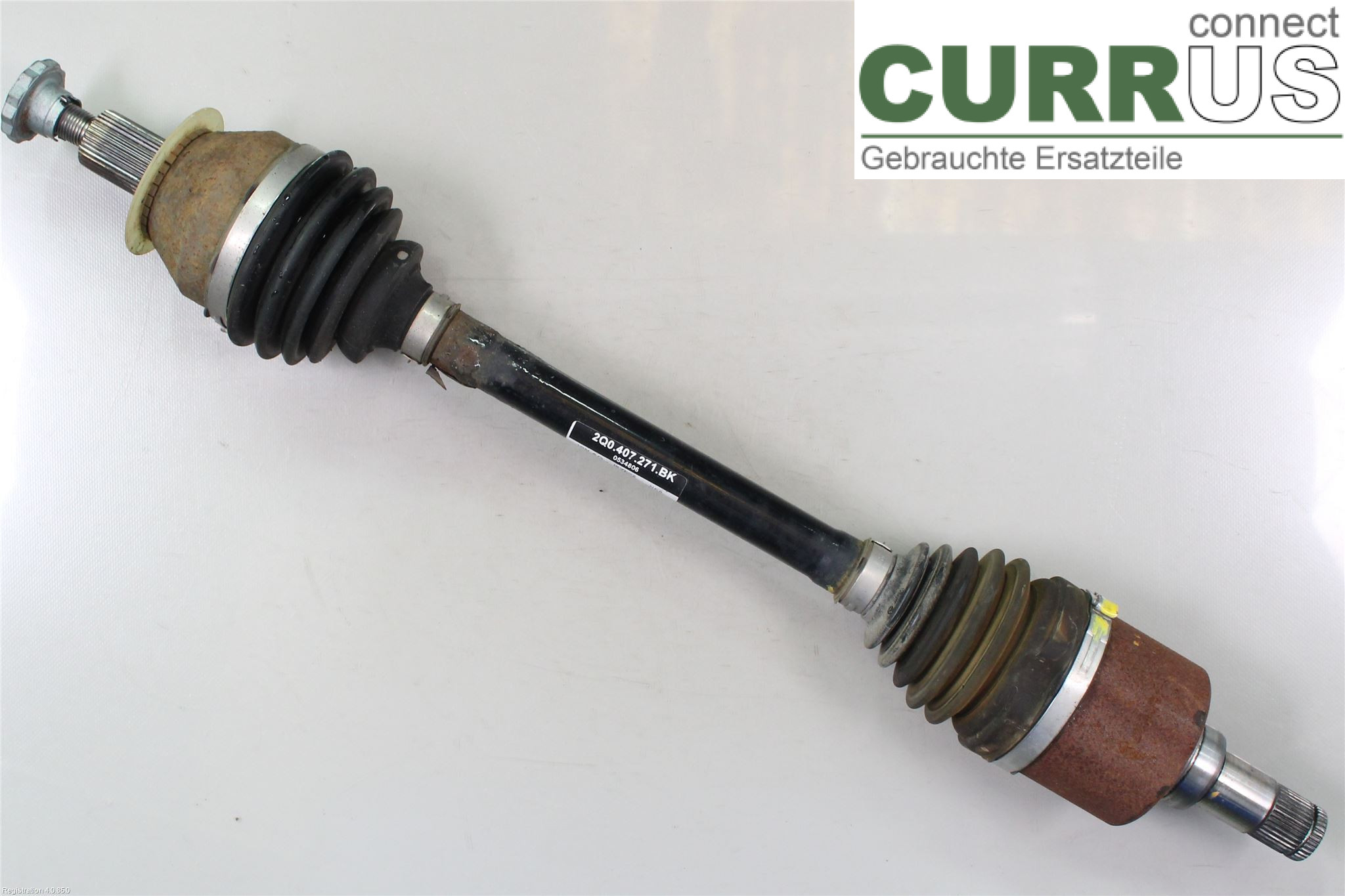 VW POLO VI 18- Front axle assembly (4WD) 2Q0407271BL DKLA