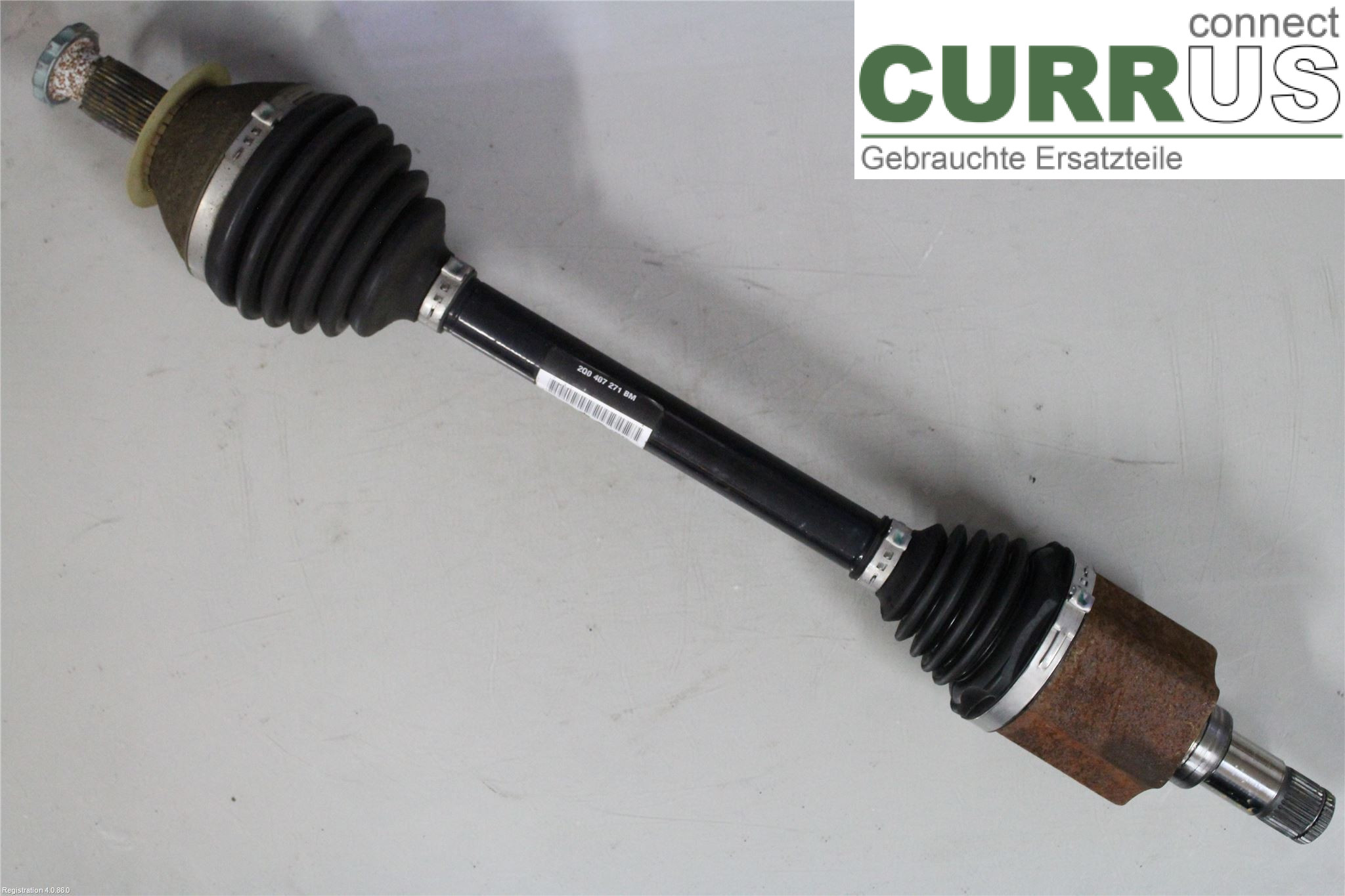 VW T-CROSS  19- Front axle assembly (4WD) 2Q0407271BM DKLA