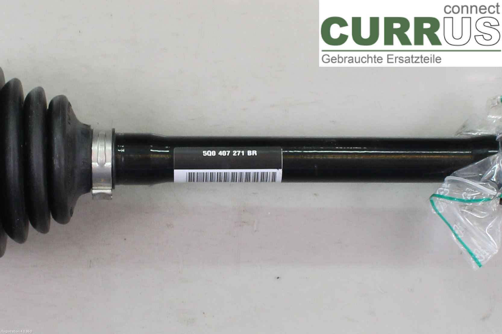 VW GOLF/E-GOLF VIII  20- Front axle assembly (4WD) 5Q0407271BR DHFA