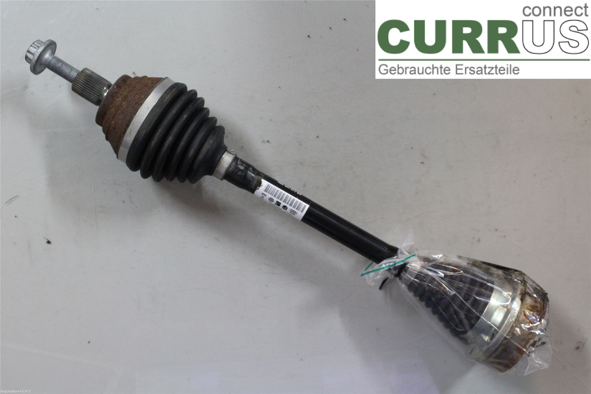 VW GOLF/E-GOLF VIII  20- Front axle assembly (4WD) 5Q0 407 271 BR DHFA