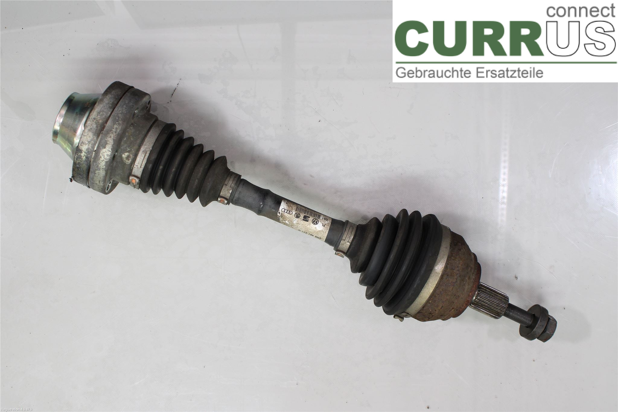 VW AMAROK  10-22 Front axle assembly (4WD) 2H0 407 271 DX DDXE