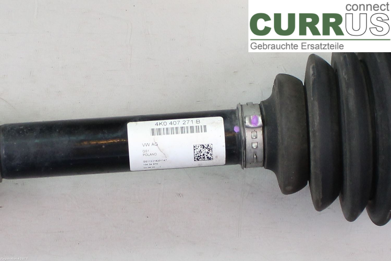 AUDI A6 F2/C8  19- Front axle assembly (4WD) 4K0 407 271 G DLGA