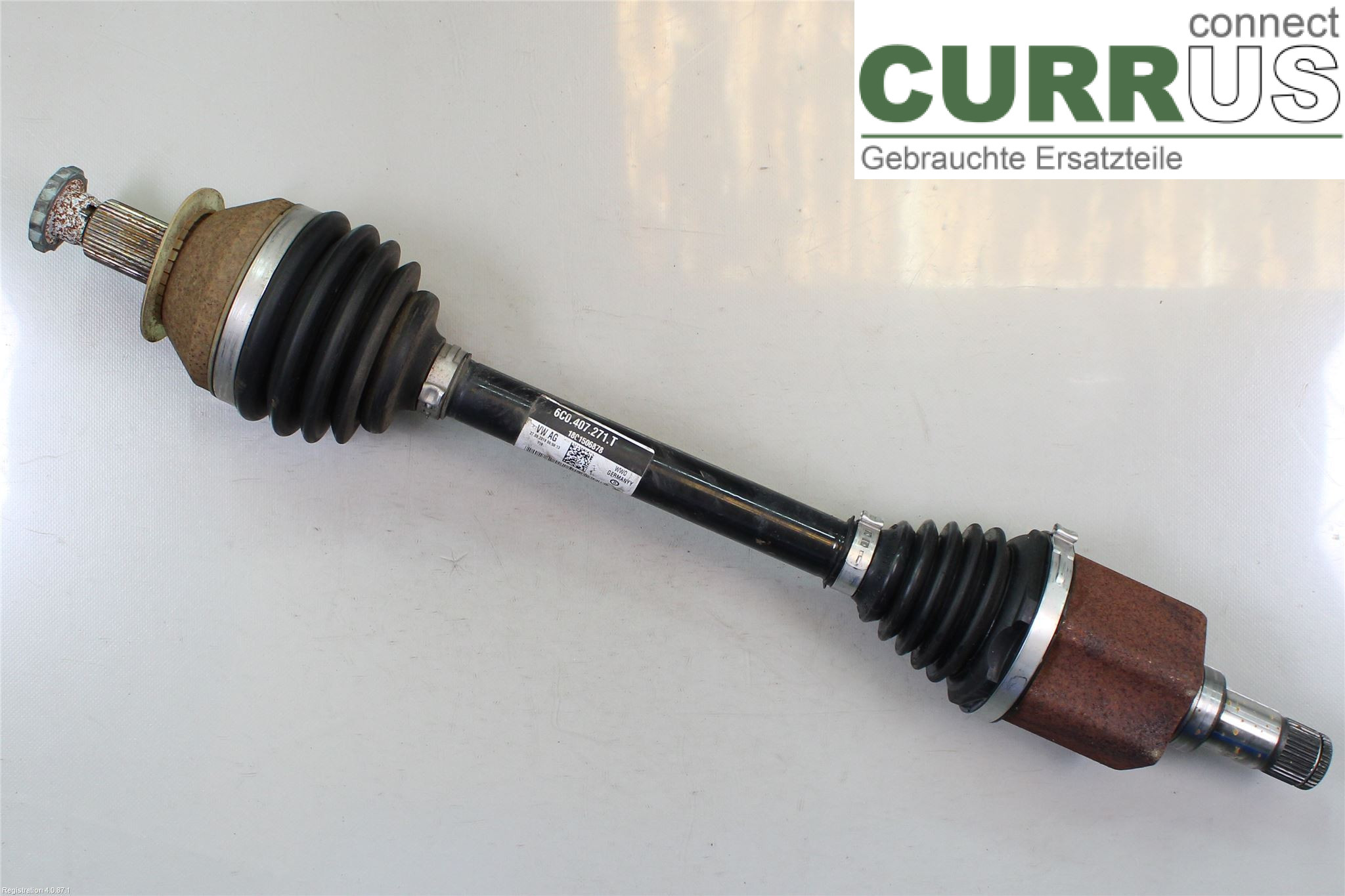 SKODA FABIA  15- Front axle assembly (4WD) 6C0 407 271 T DKLD
