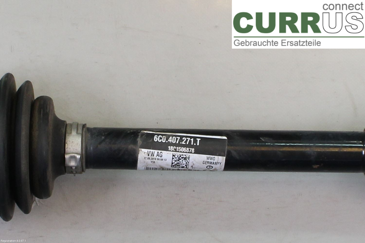 SKODA FABIA  15- Front axle assembly (4WD) 6C0 407 271 T DKLD