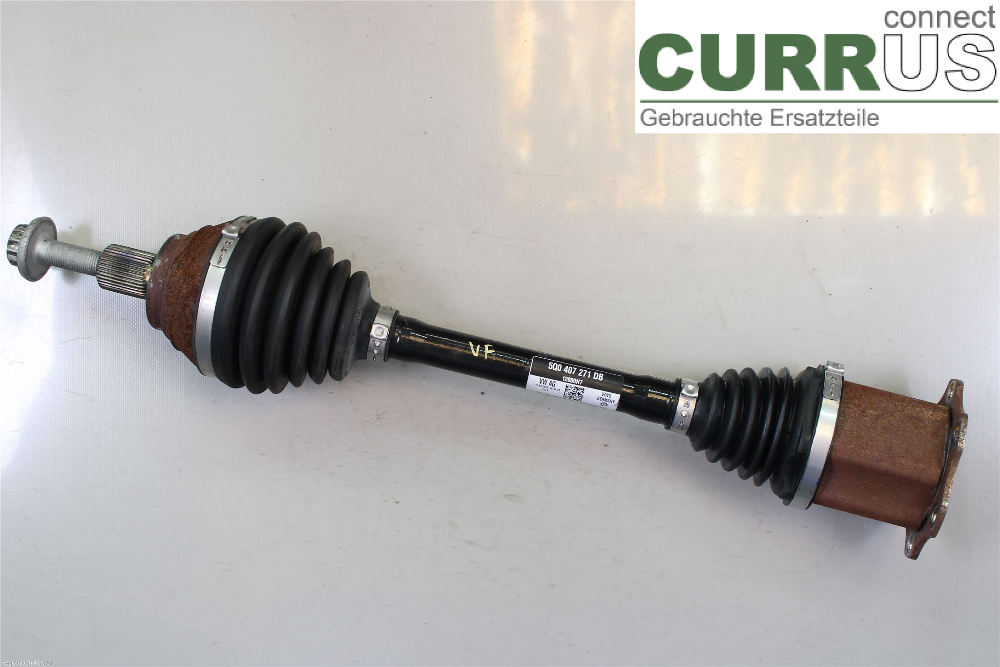 AUDI Q2/SQ2  17- Front axle assembly (4WD) 5Q0 407 271 DB DLAA