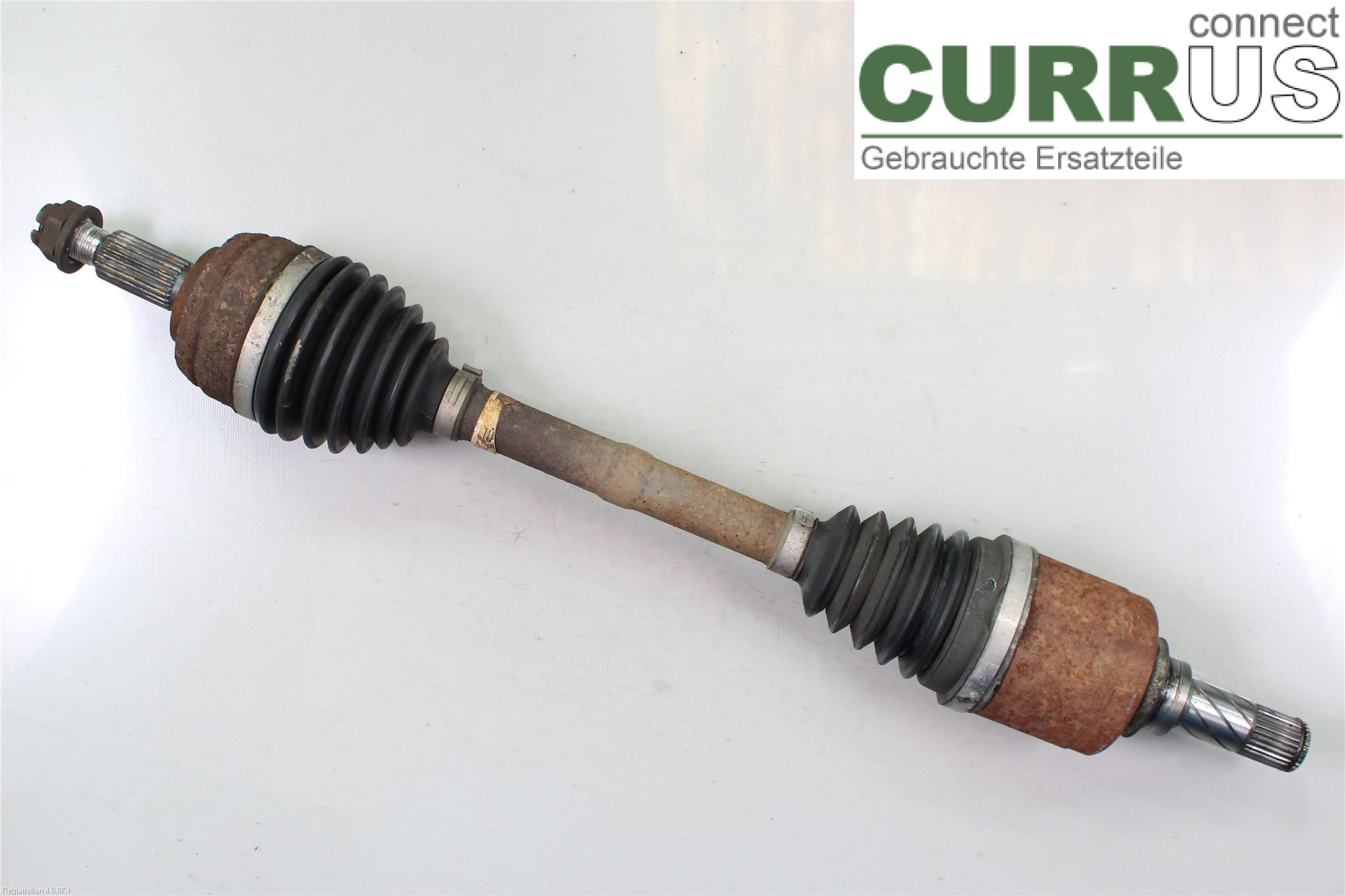 DACIA DUSTER  10-17 Front axle assembly (4WD) 391016840R K9K-658