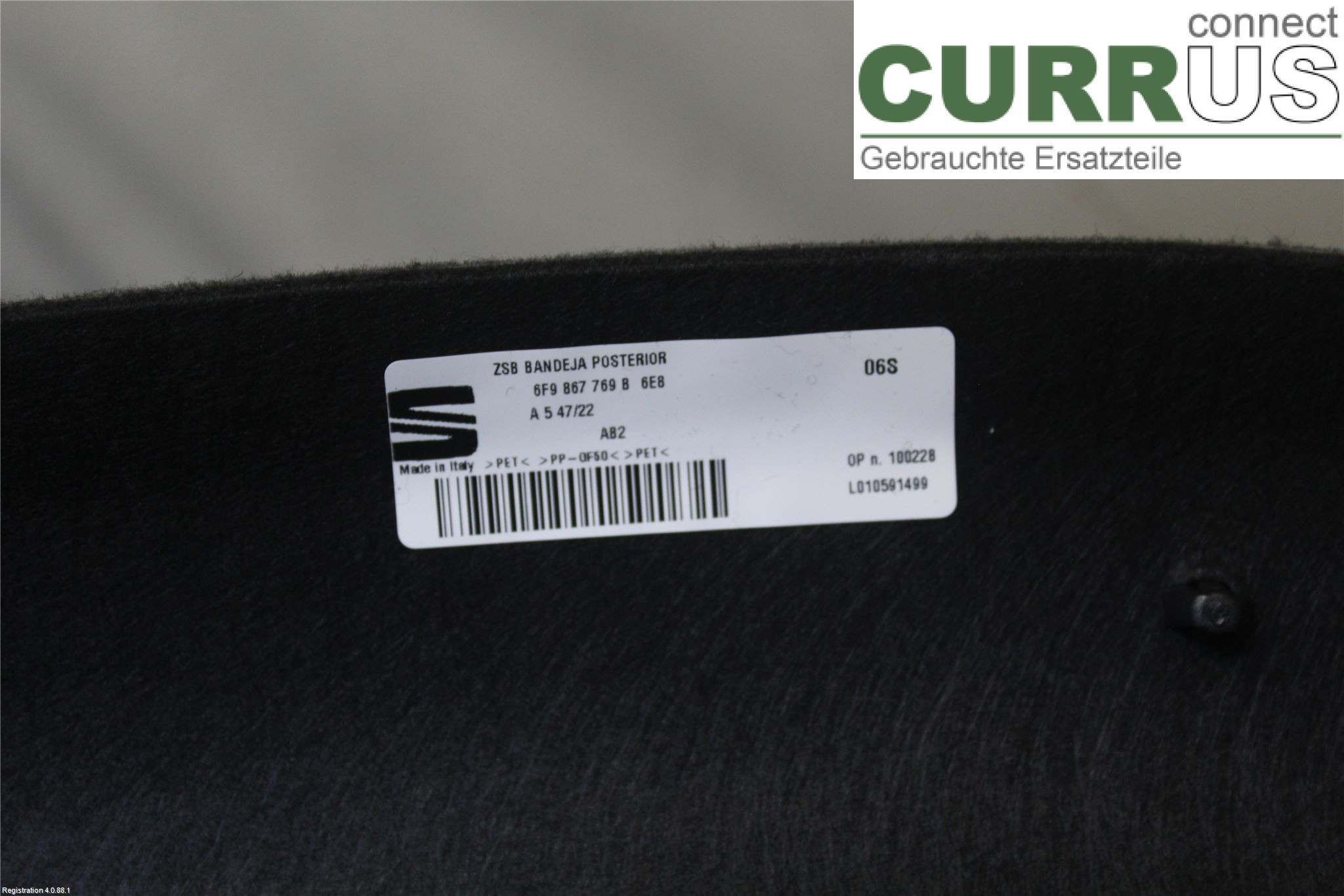 SEAT ARONA Tuyau d’admission 6F9 867 769 B  6E8 DLAA