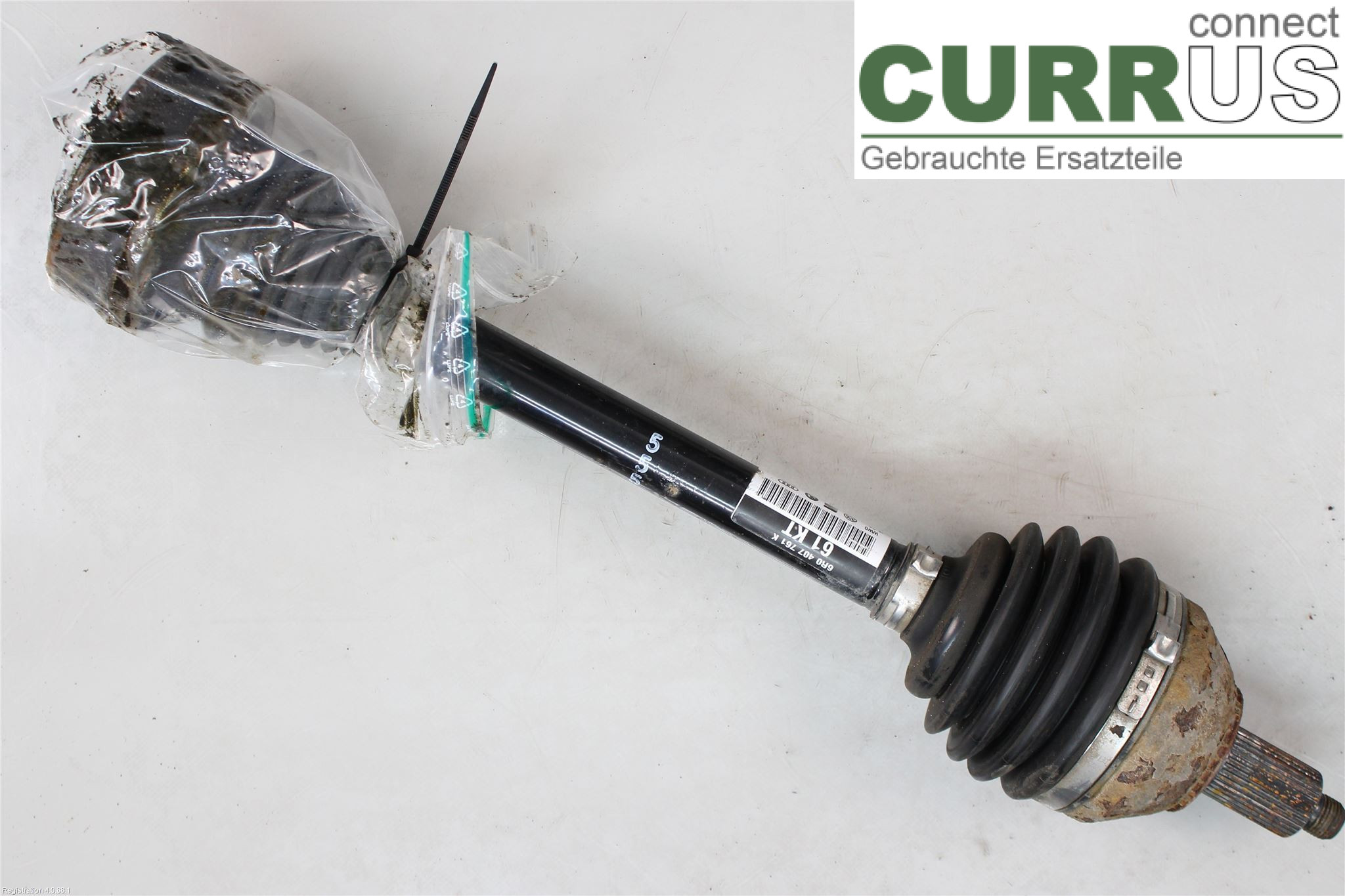 SKODA RAPID Front axle assembly (4WD) 6R0 407 761 KX CWVB