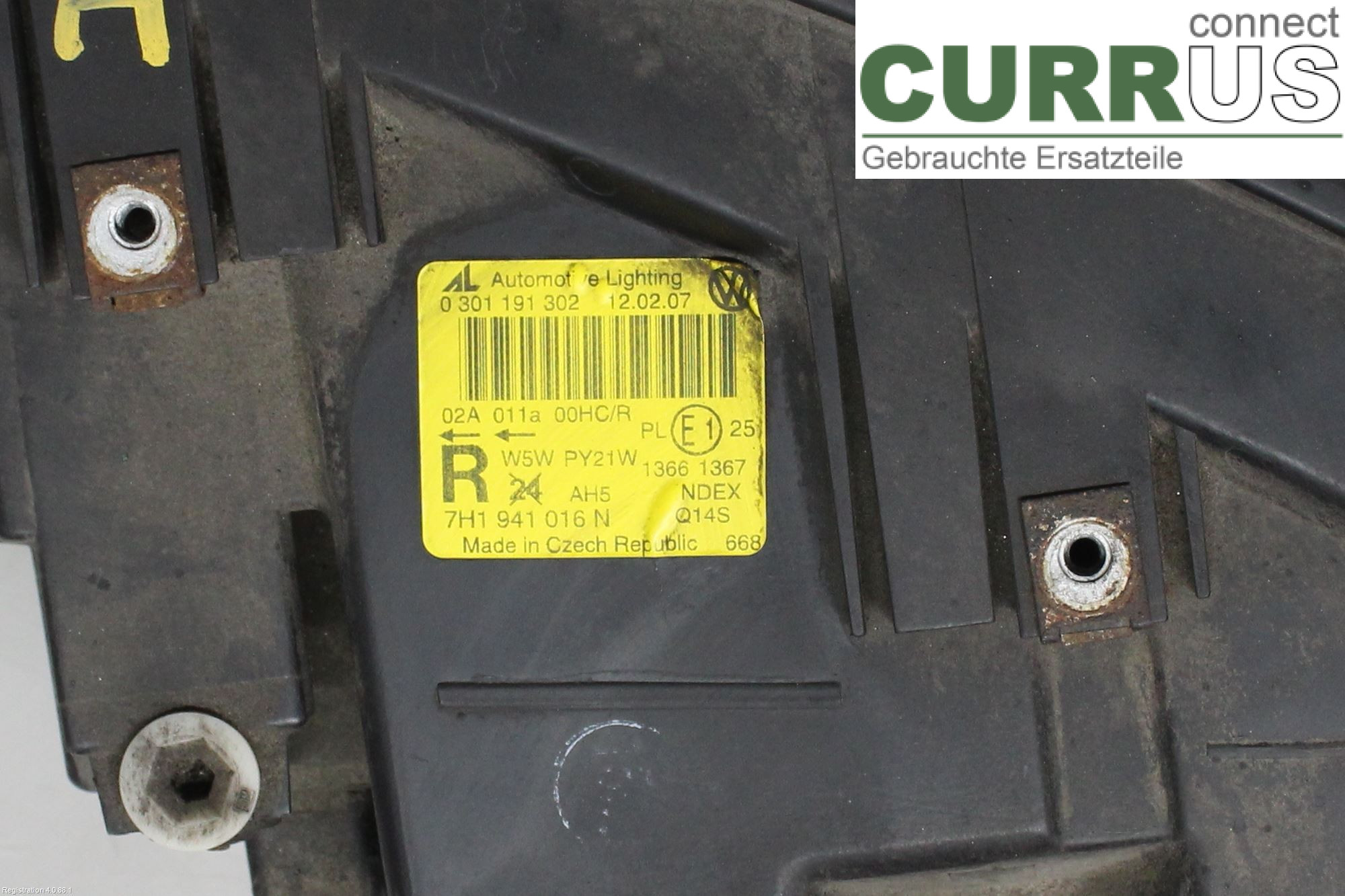 VW TRANSP/CARAVELLE 04-15 Manual gearbox (5-speed) 7H1 941 018 N BRS