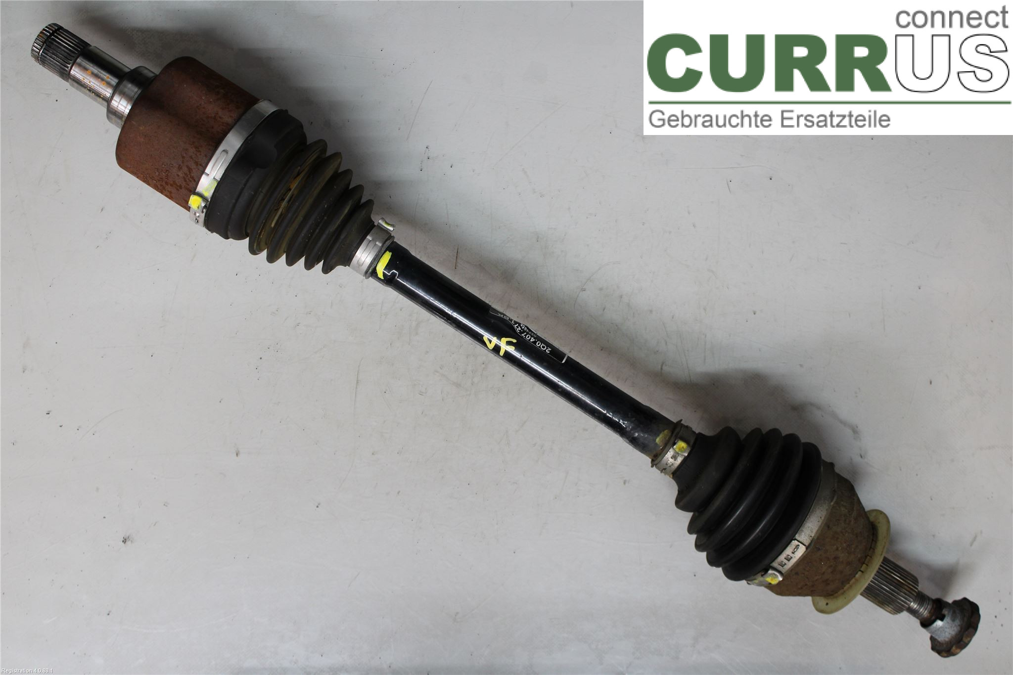 VW POLO VI 18- Front axle assembly (4WD) 2Q0407271BL CHZL