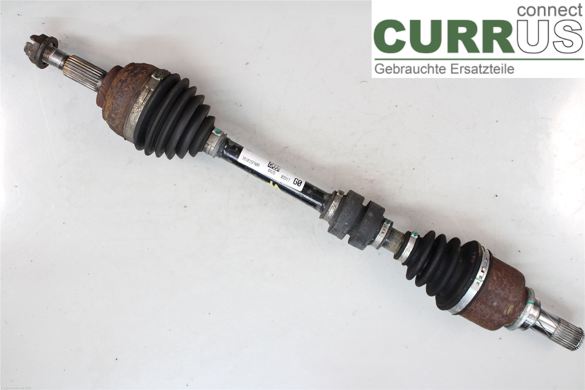 NISSAN MICRA  17- Front axle assembly (4WD) 391015FN0B H4B408