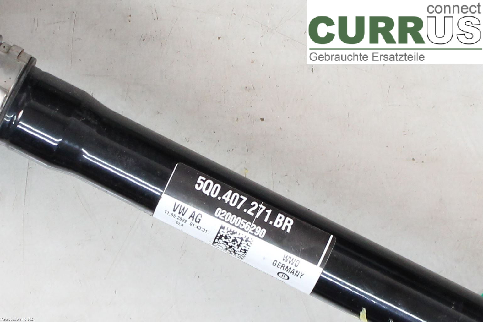 VW GOLF/E-GOLF VIII  20- Front axle assembly (4WD) 5Q0 407 271 BR DHFA