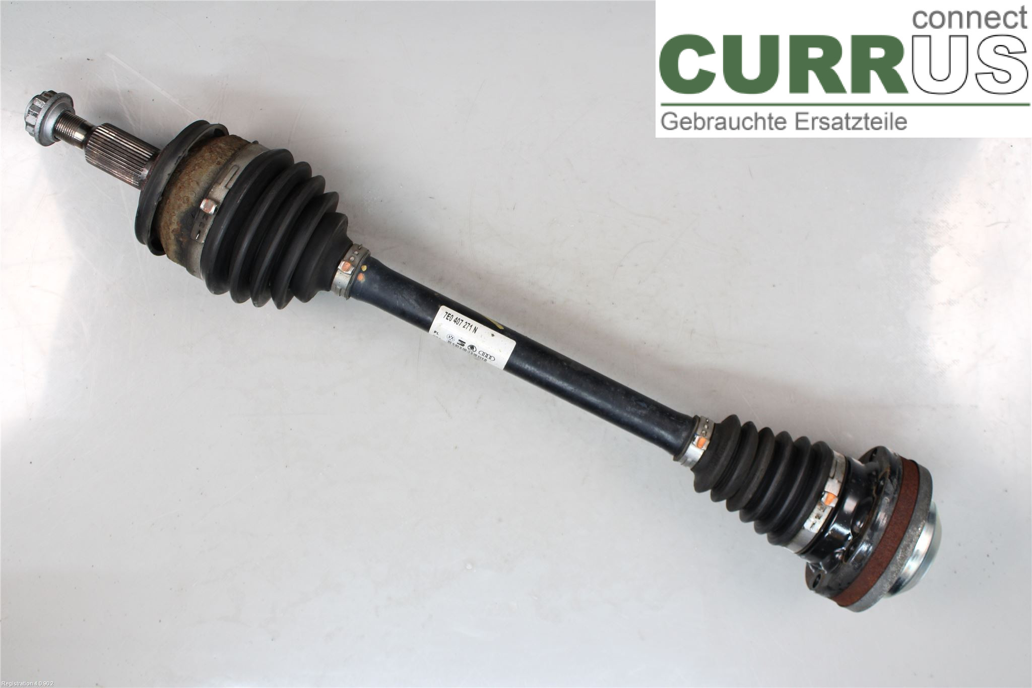 VW TRANSP/CARAVELLE 04-15 Front axle assembly (4WD) 7E0 407 271 AA AXA