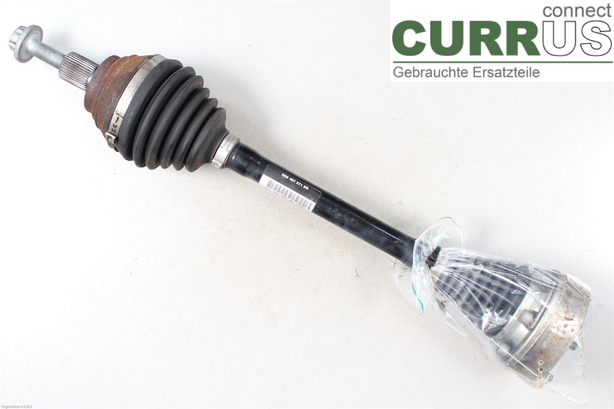 VW GOLF/E-GOLF VIII  20- Front axle assembly (4WD) 5Q0 407 761 JX DHFA