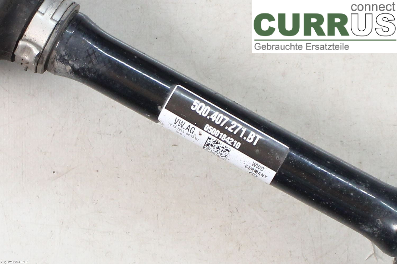 AUDI A3/S3 8V  13-20 Front axle assembly (4WD) 5Q0407271BT DADA