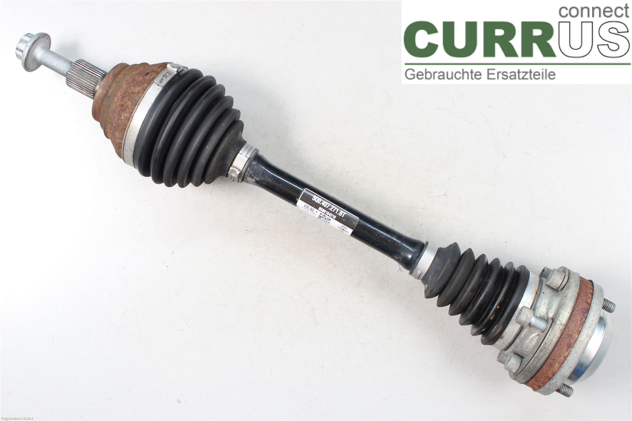 AUDI A3/S3 8V  13-20 Front axle assembly (4WD) 5Q0407271BT DADA
