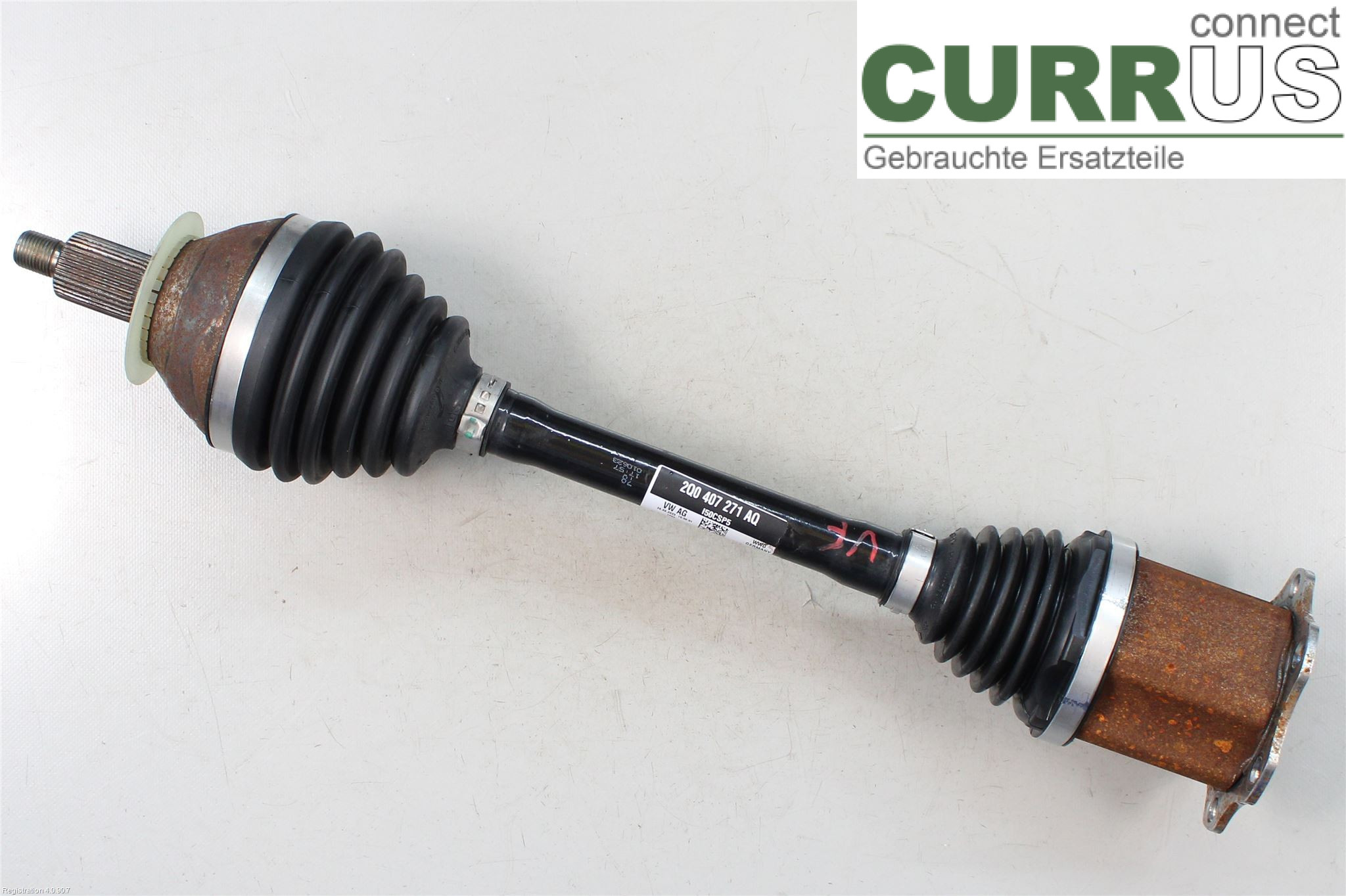 AUDI A1   19- Front axle assembly (4WD) 2Q0 407 271 AQ DLAA