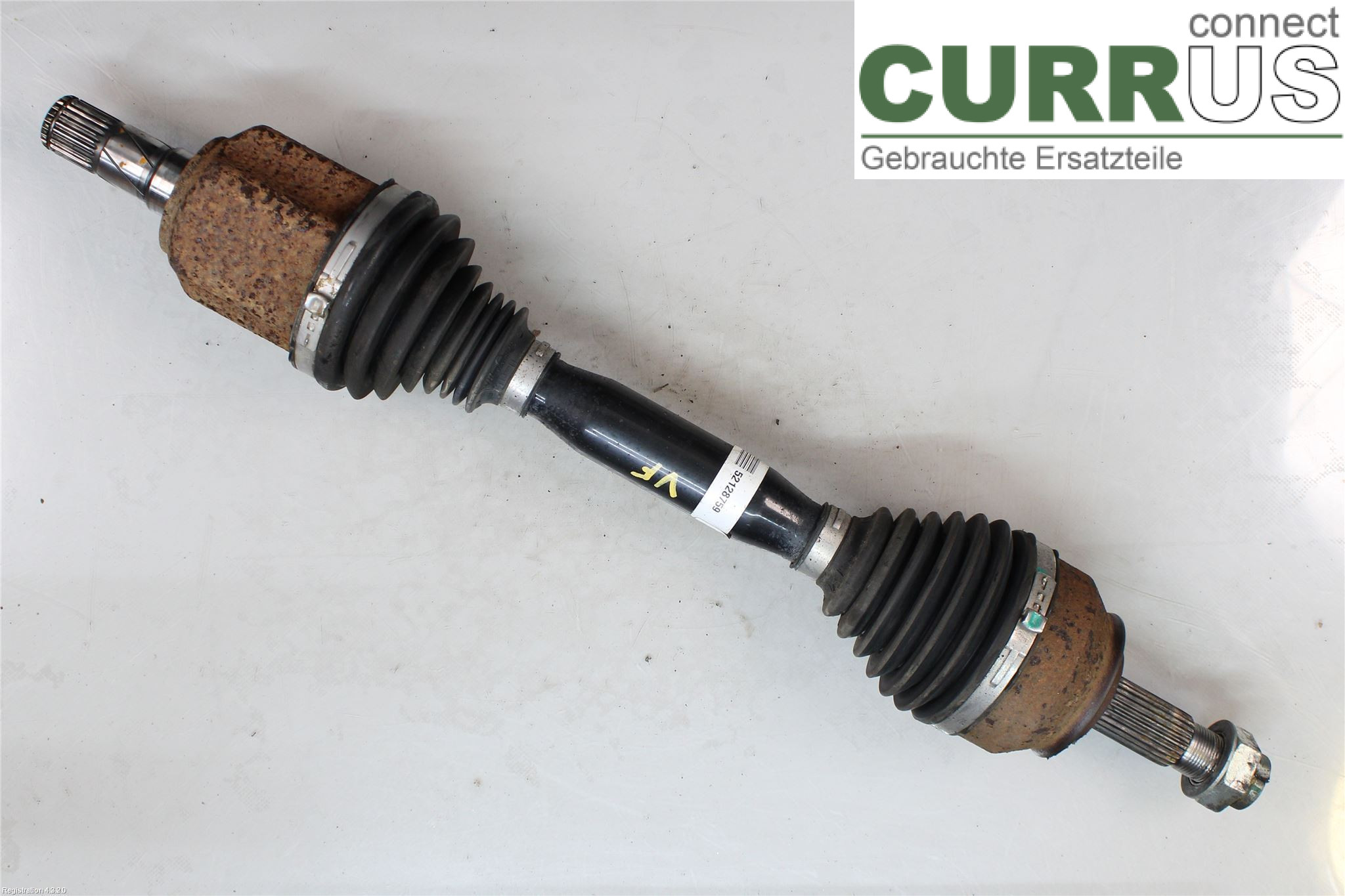 FIAT DOBLO CARGO Essieu avant (4x4) 52128759 263.A8.000