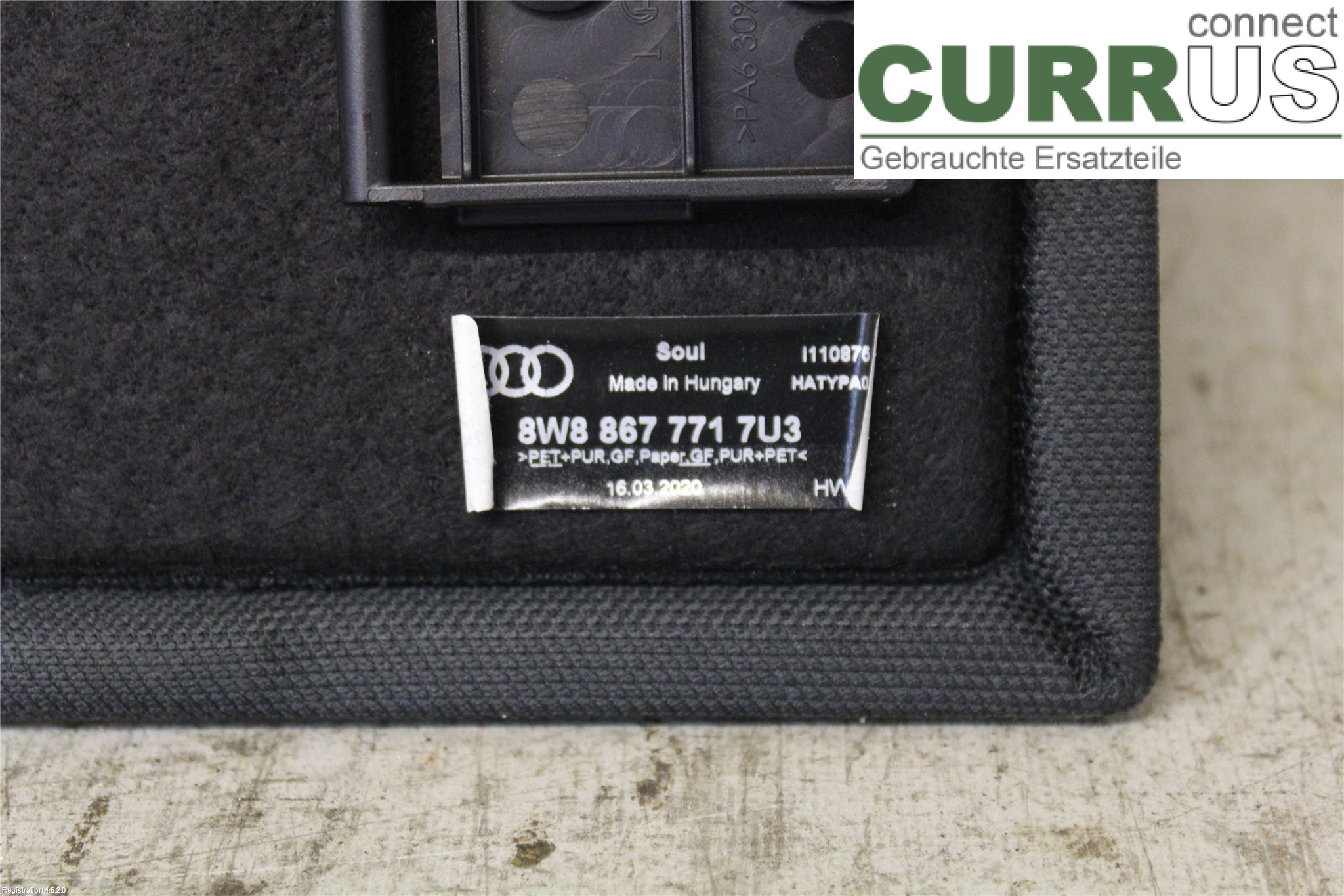 AUDI A5  17- Ansaugrohr 8W88677717U3 DKNA