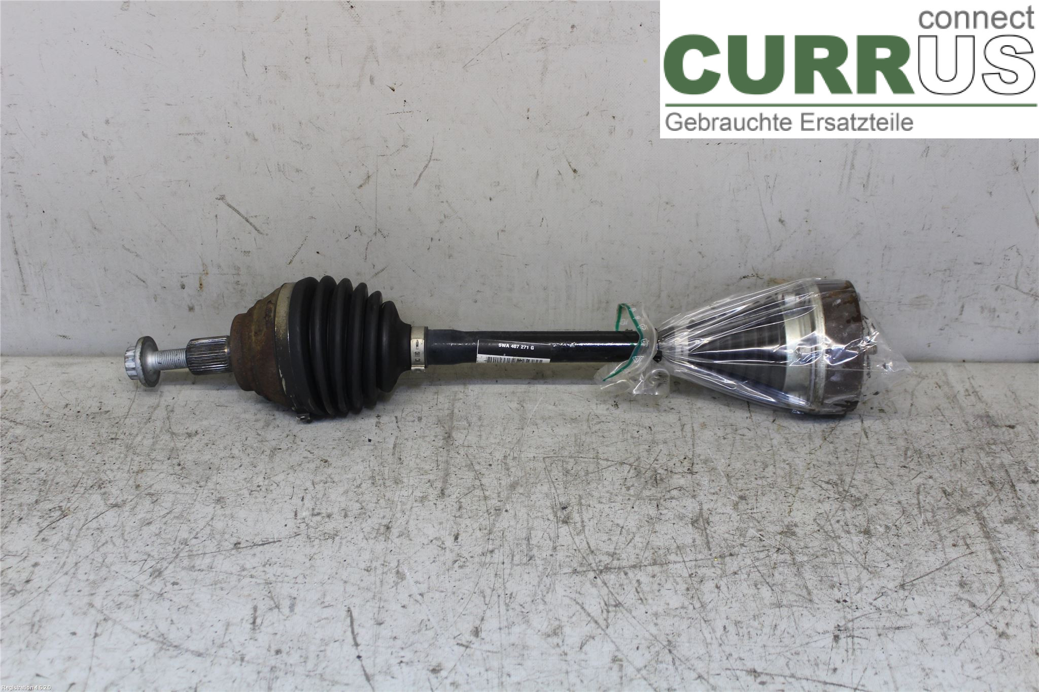 VW GOLF/E-GOLF VIII  20- Front axle assembly (4WD) 5WA407451X DPCA