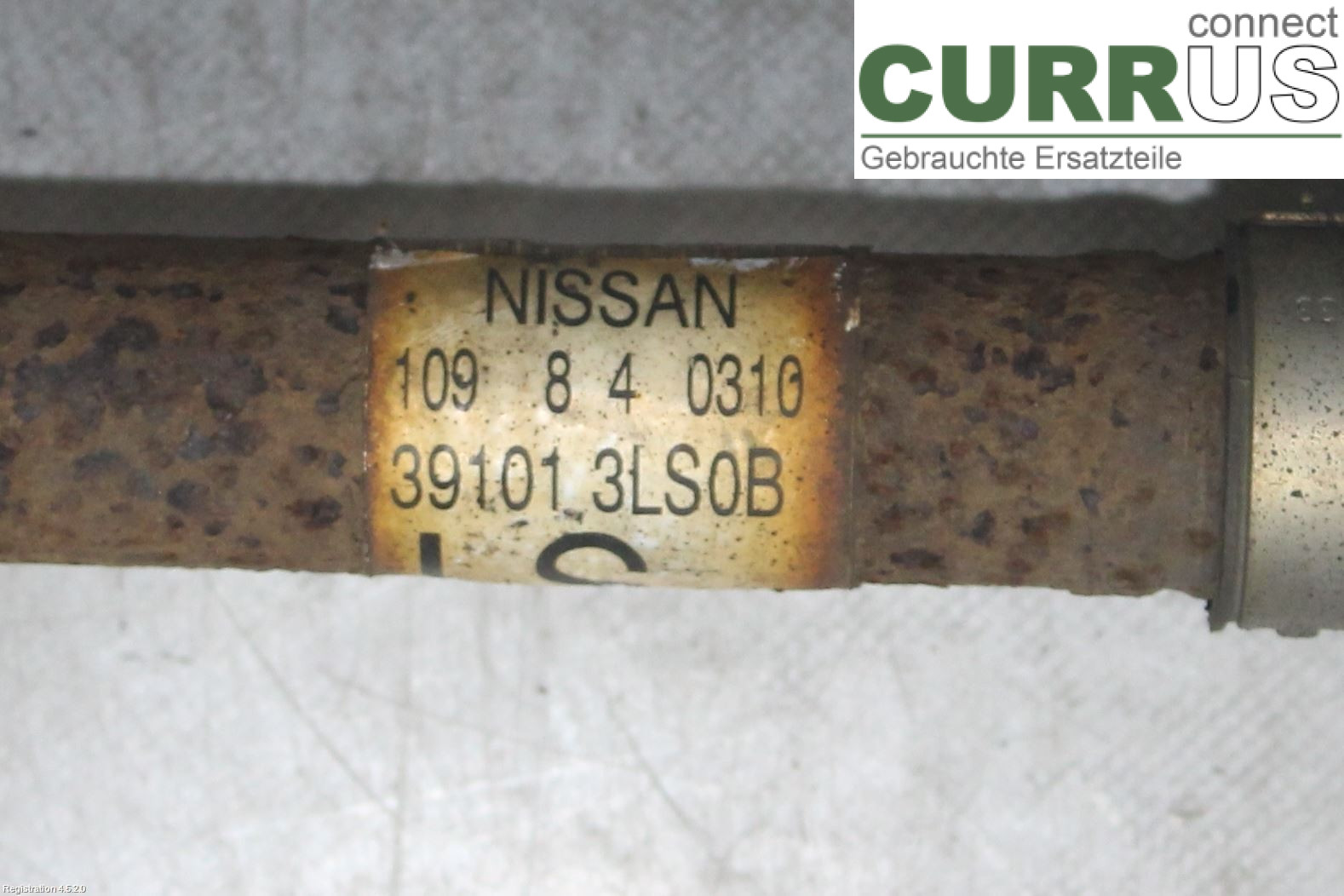 NISSAN NV200 / NV200 COMBI Front axle assembly (4WD) 391013LS0B K9K