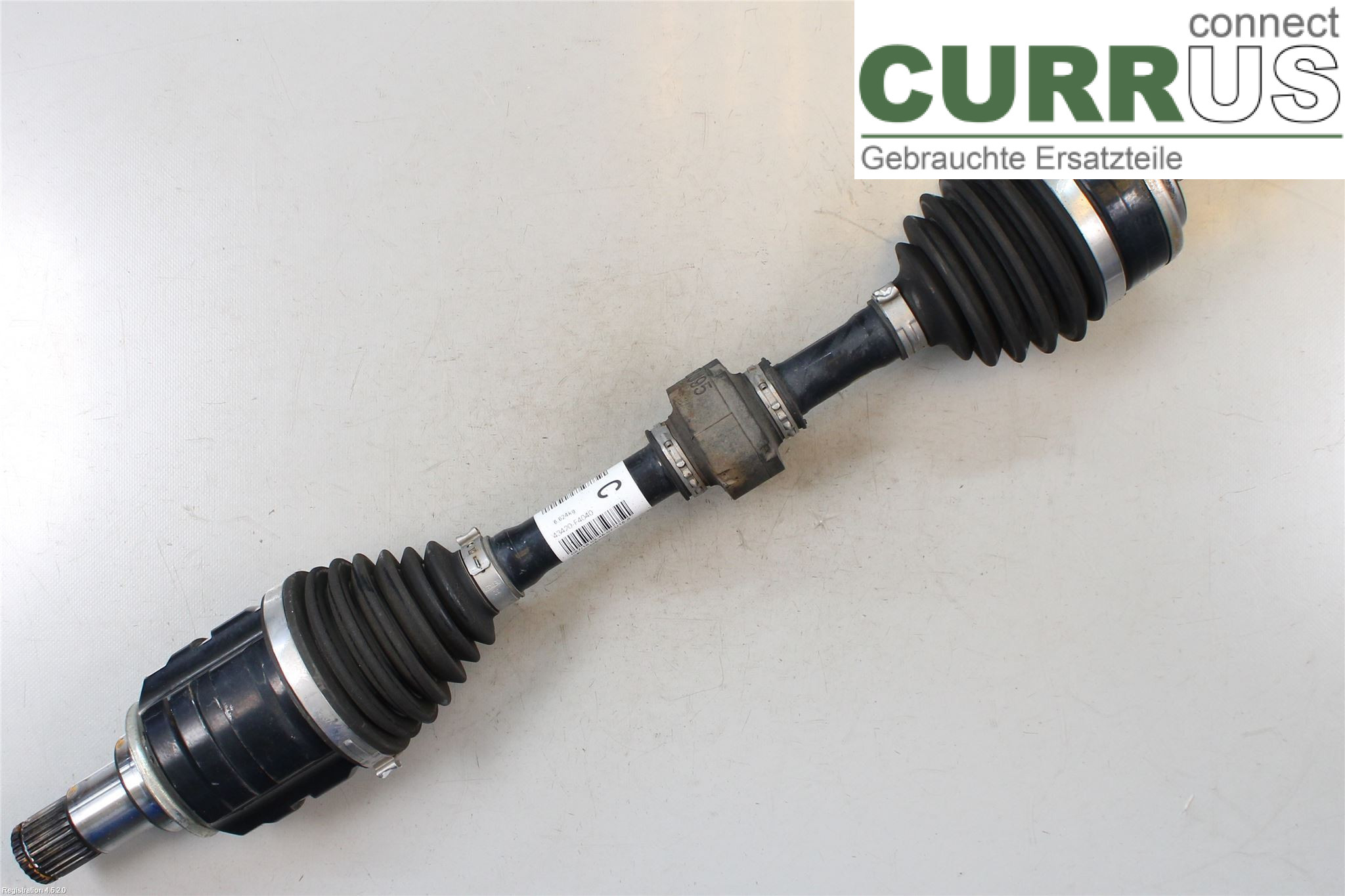 TOYOTA C-HR 16-23 Front axle assembly (4WD) 43420-F4040 2ZR-FXE