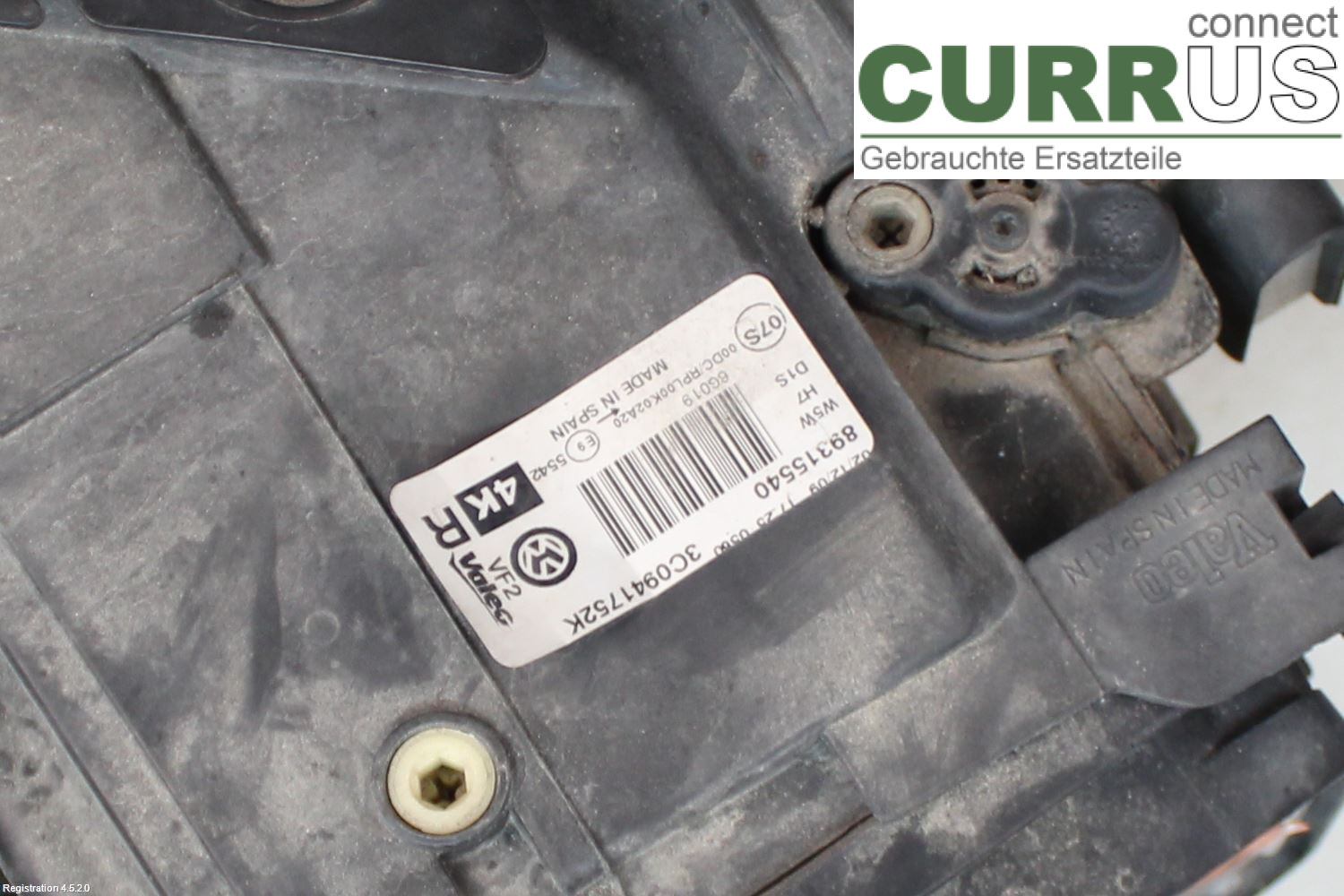 VW PASSAT      05-10 Manuel gearkasse 5-trins 3C0941754K CBBB