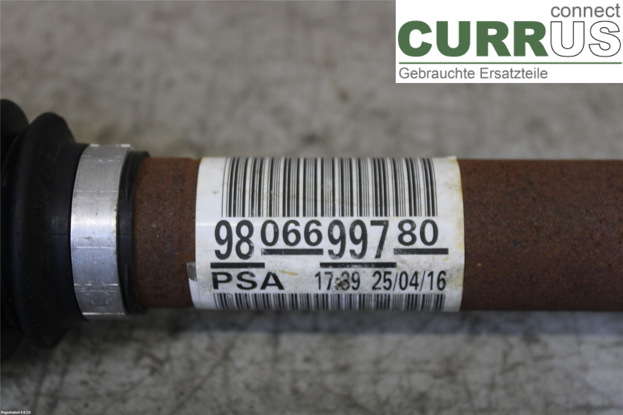 PEUGEOT 308  14-21 Transmissionsdele 9806699780 HMZ