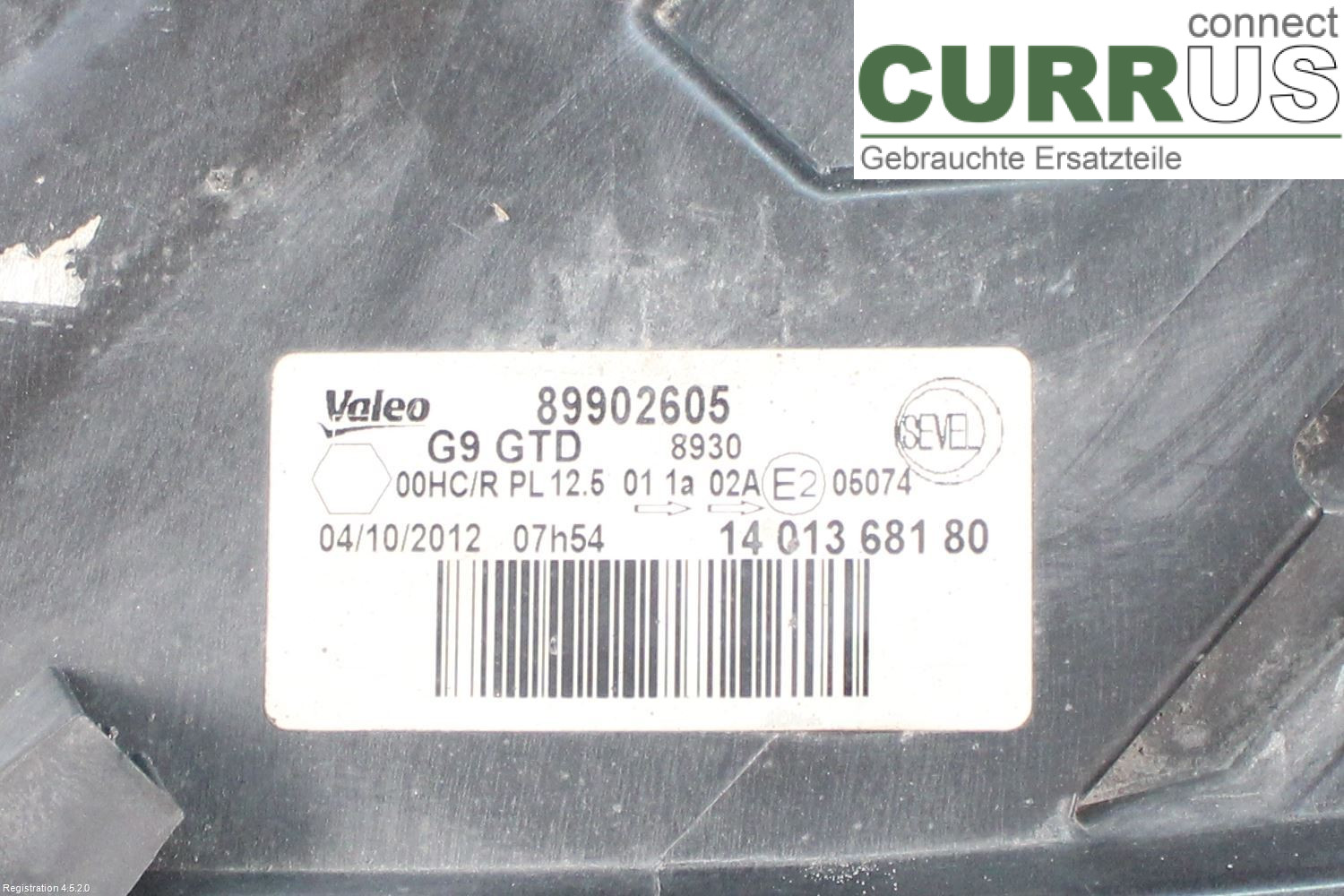 PEUGEOT EXPERT     07-14 Manual gearbox (4-speed) 6208 L0 AHZ