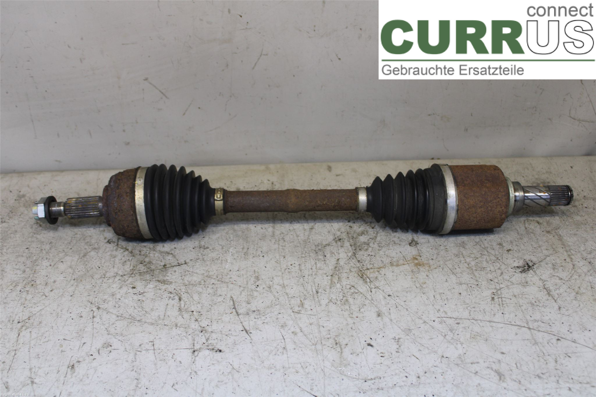 DACIA DUSTER  10-17 Front axle assembly (4WD) 8201505590 H5F-404