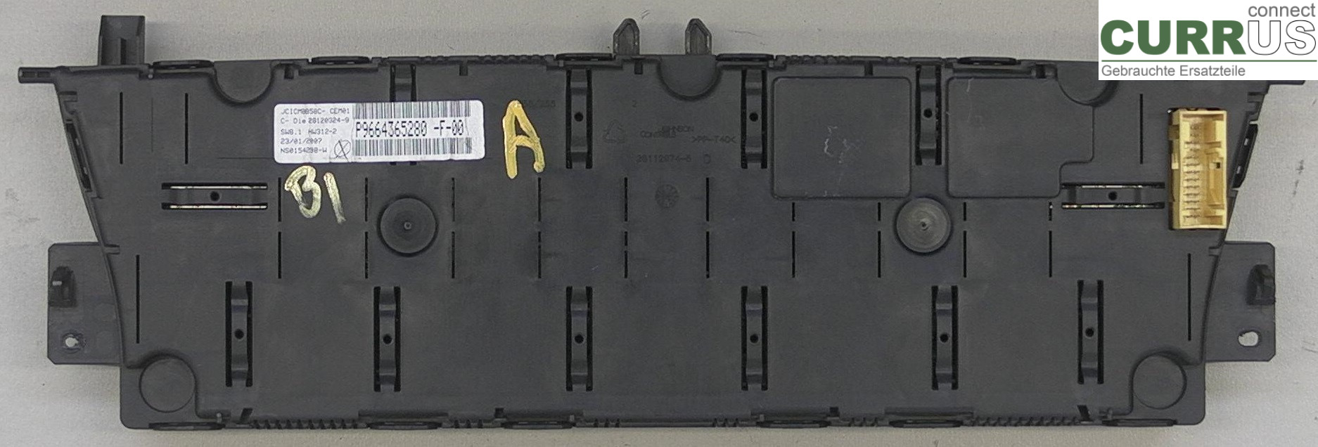  Instrument cluster / comb P9664365280-F-00  6103V3 1.6HDI4