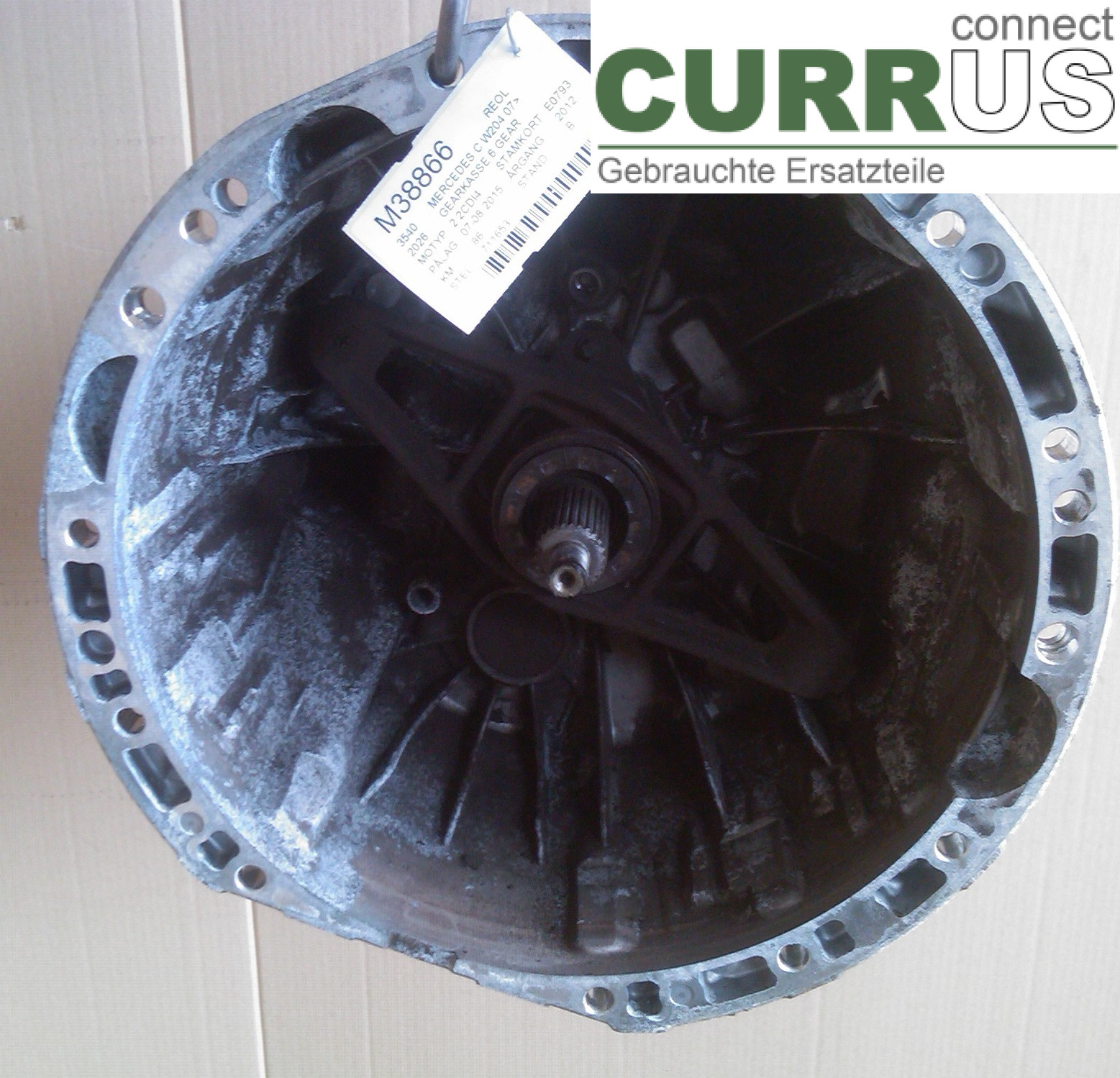  Gearbox (6-speed) 711653 2.2CDI4