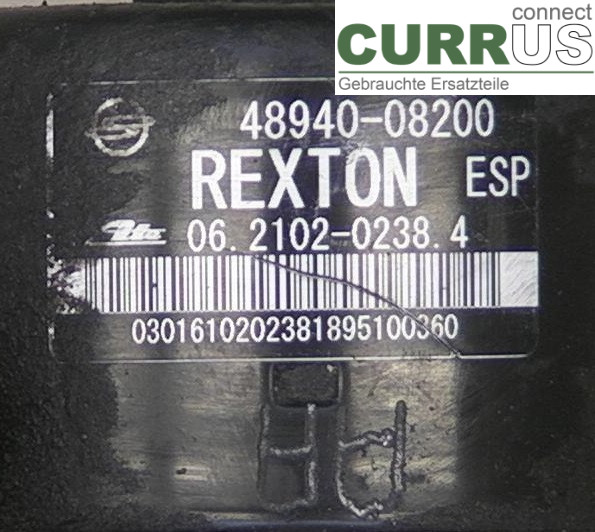  ABS Hydraulic unit 48940-08200 ESP 2.7CDI4