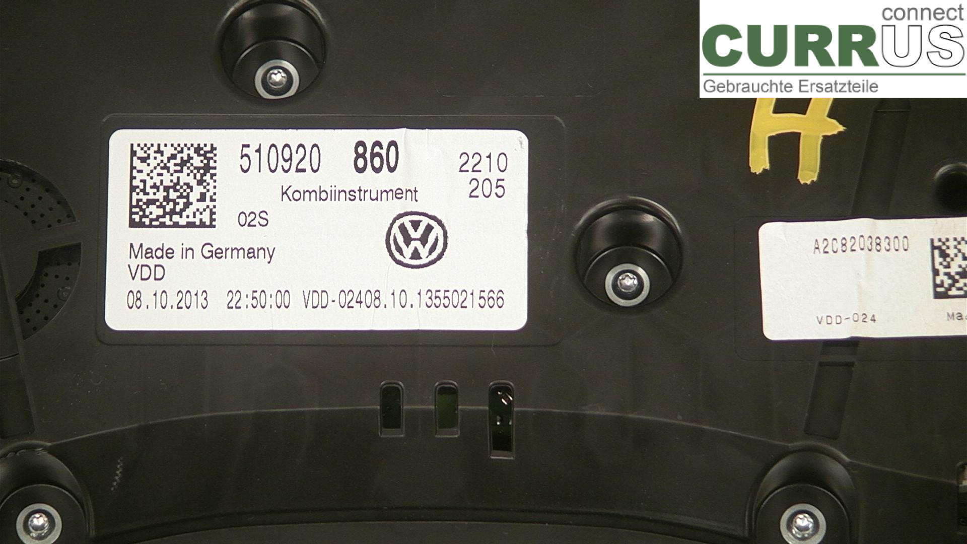  Instrumentkam 510920860 1.4TSI