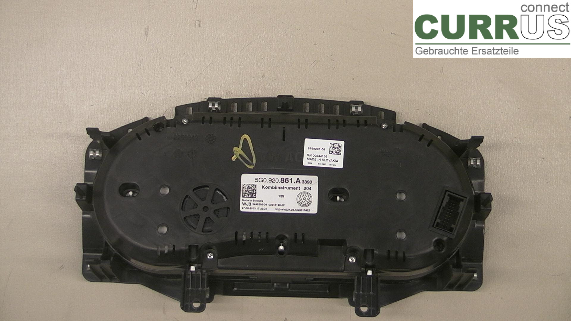  Instrument cluster / comb 5G0920861A 1.6CRDI