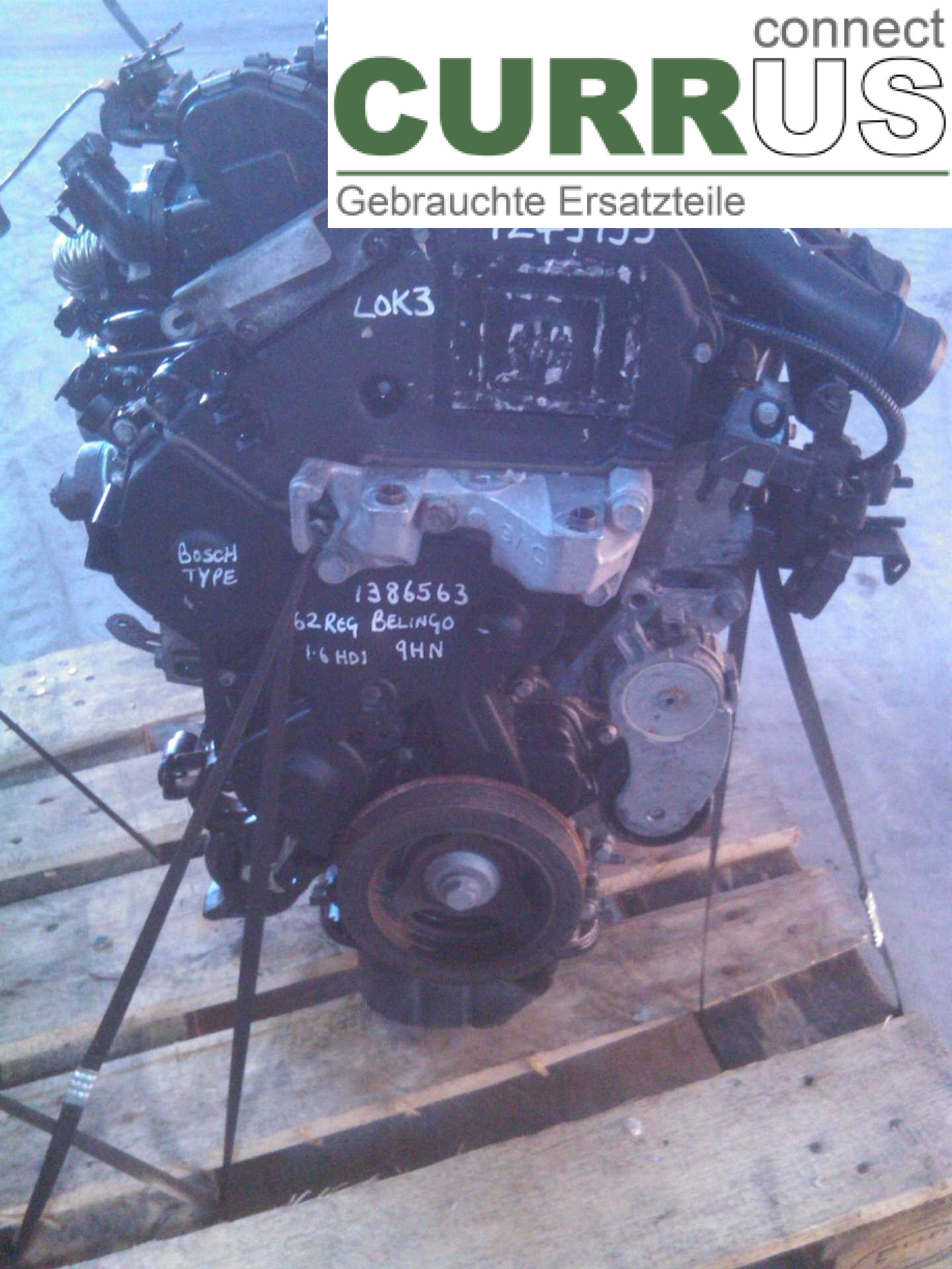  Moteur 0135SW 1.6HDI