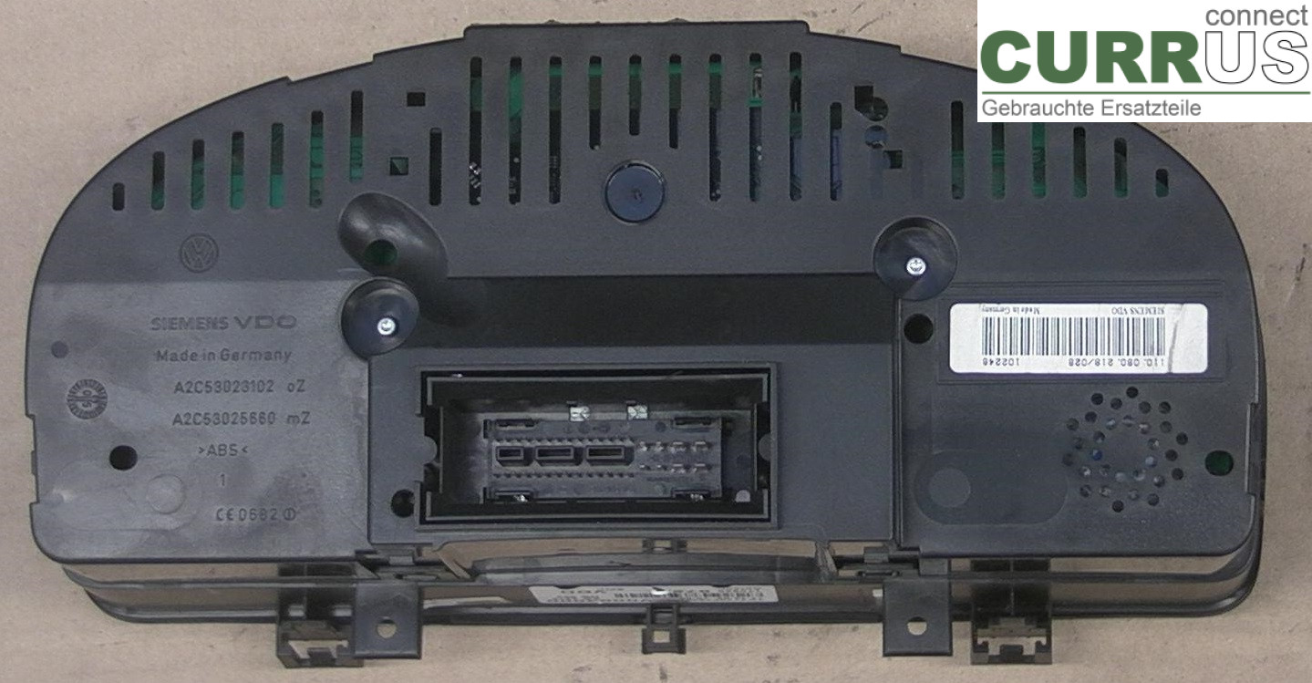  Instrument cluster / comb 1T0920872F 2.0TDI