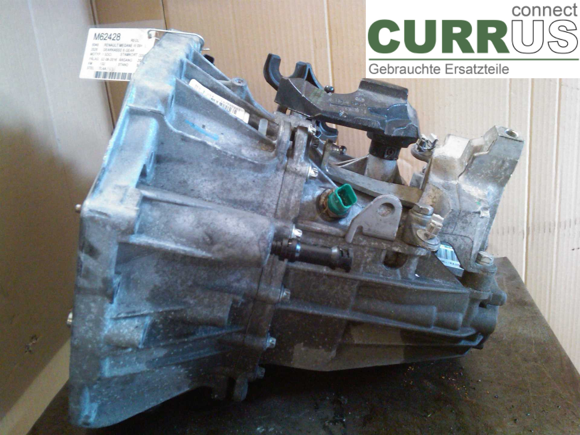  Gearbox (6-speed) 7701700604 1.5DCI
