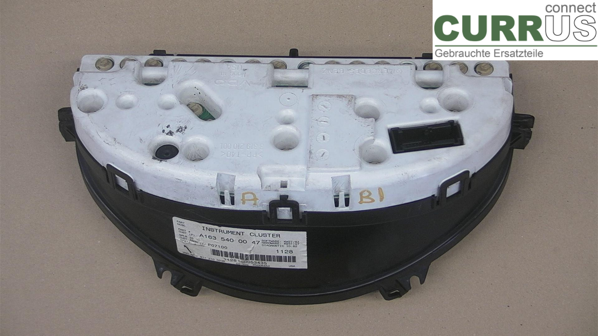  Instrument cluster / comb A1635400047 3.2EDC4