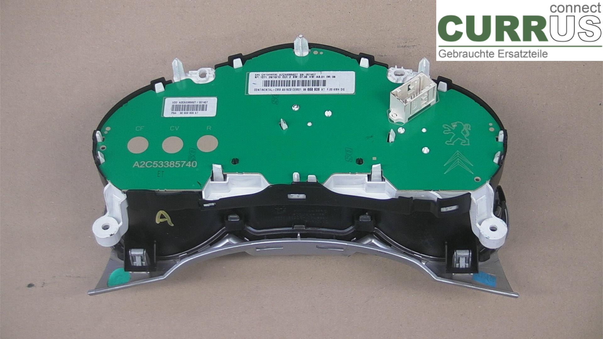  Instrument cluster / comb 96668806XT 1.6HDI