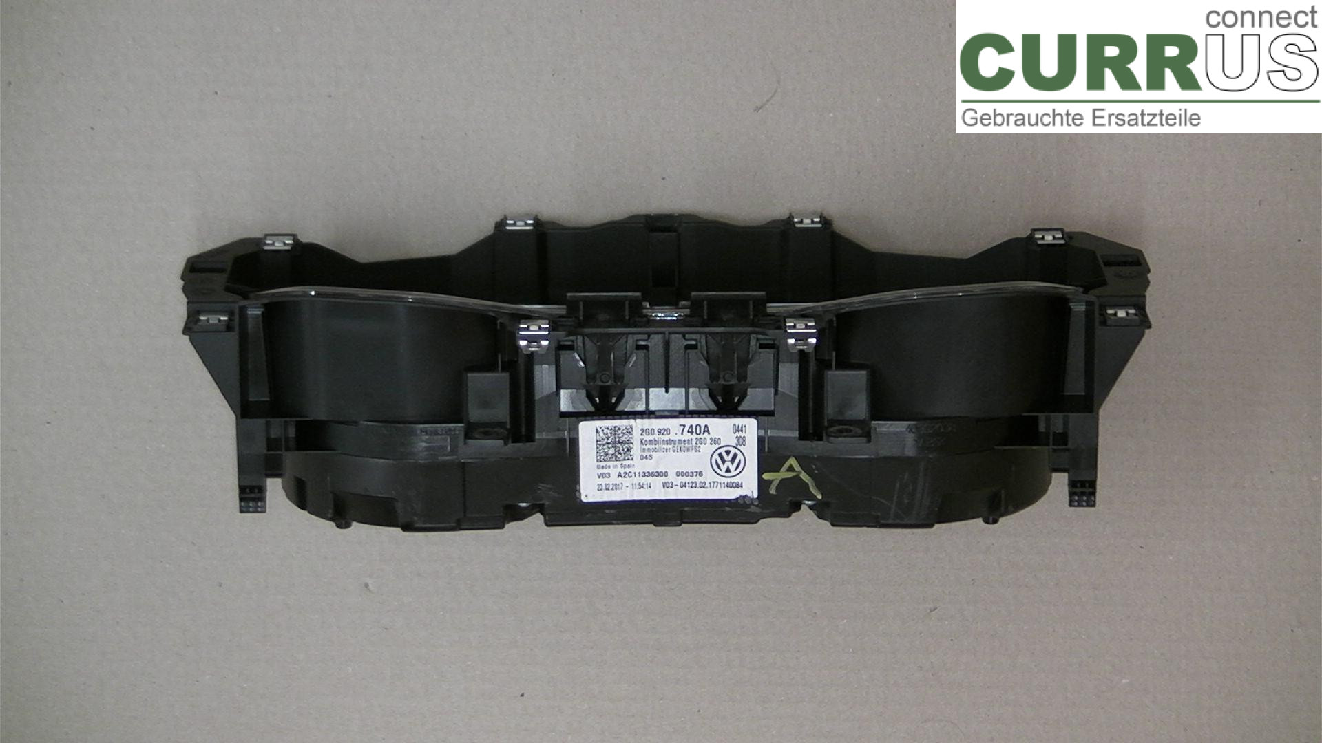 Instrument cluster / comb 2G0920740A 1.0TSI
