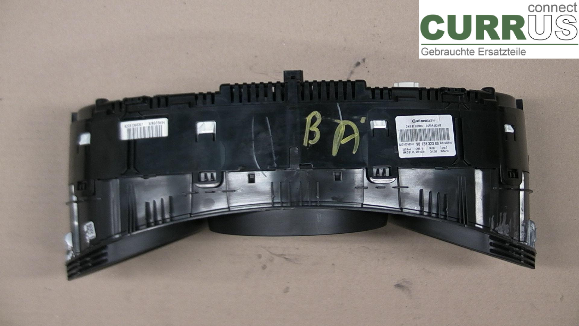  Instrument cluster / comb 9812832380 BEMÆRK 1.6HDI