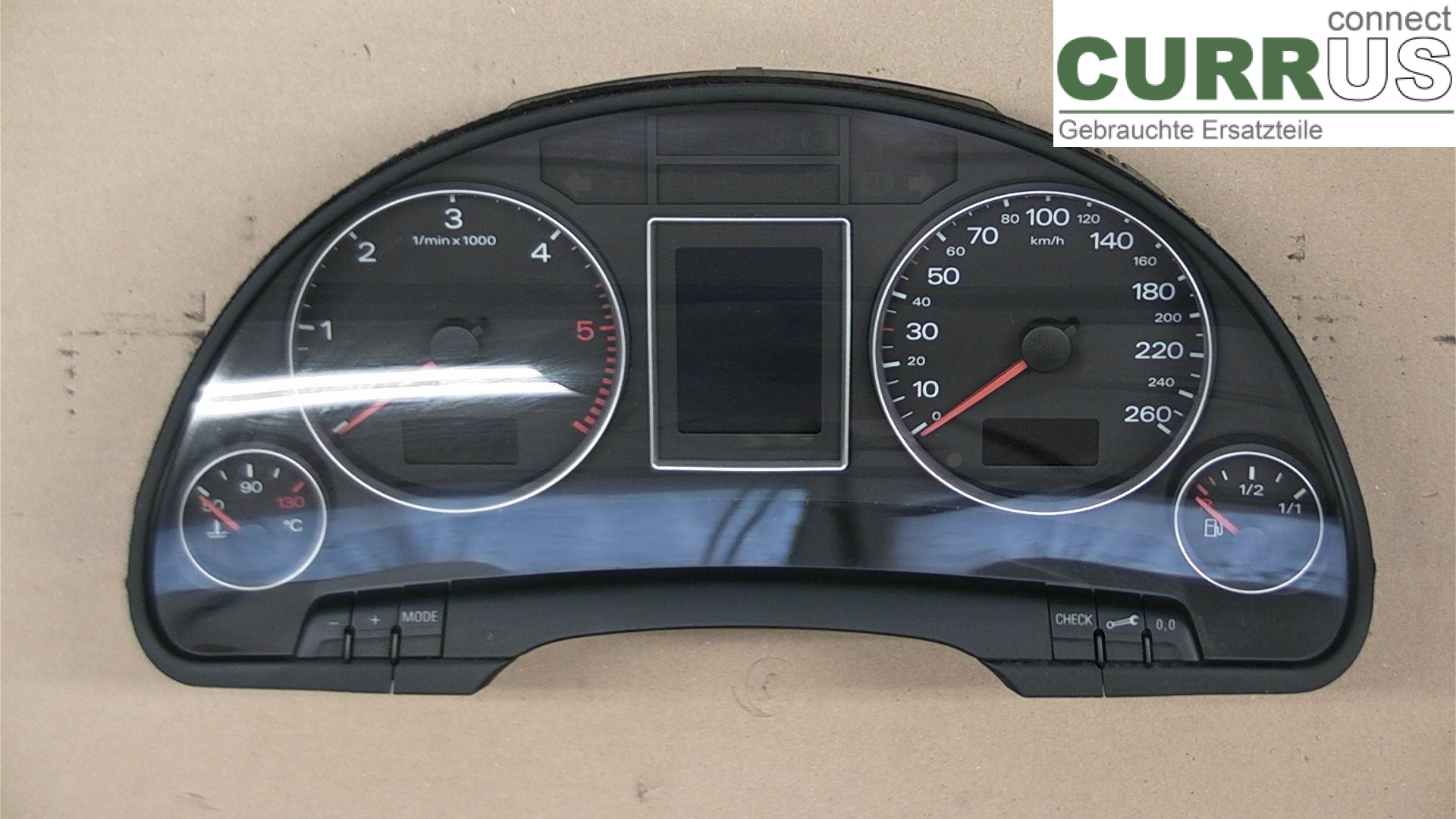  Instrument cluster / comb 8E0920901D REVNE I GLAS 2.0TDI