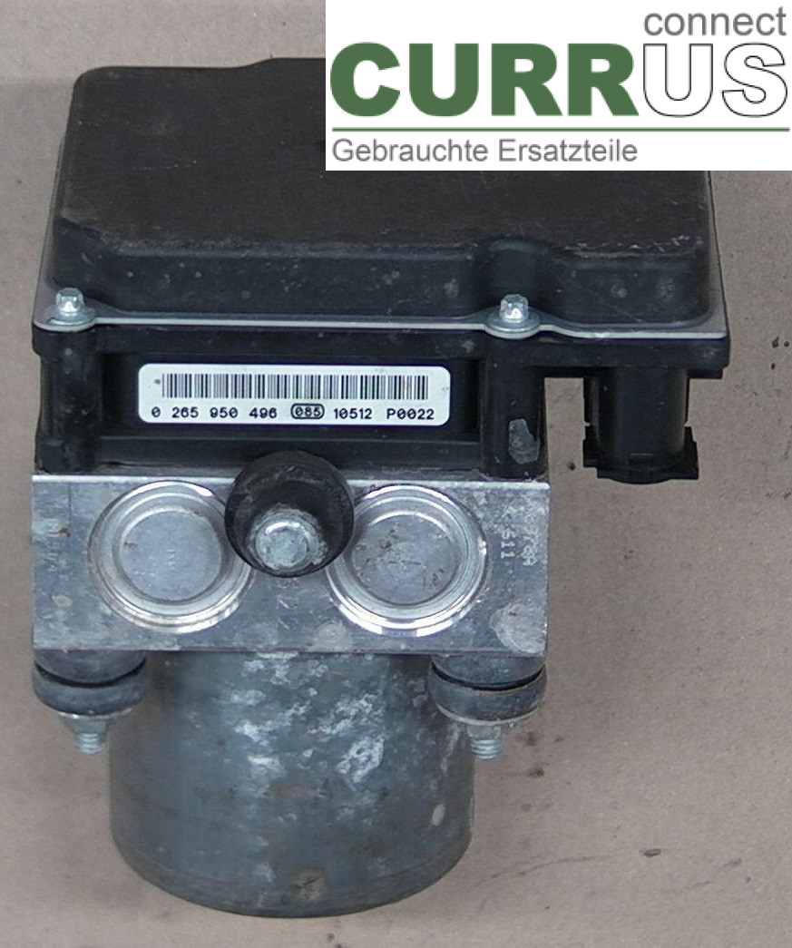  ABS hydraulisk enhed 0265235047 1.5DCI