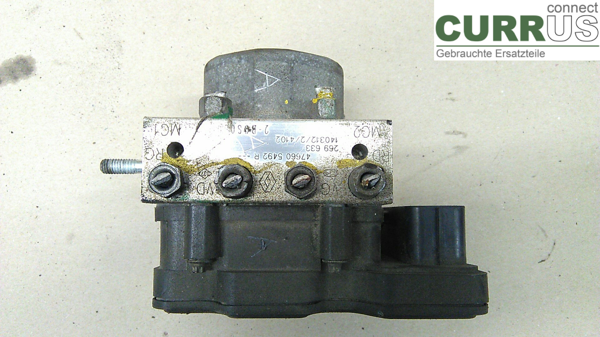  ABS-Hydraulikeinheit 476605492R 1.5DCI