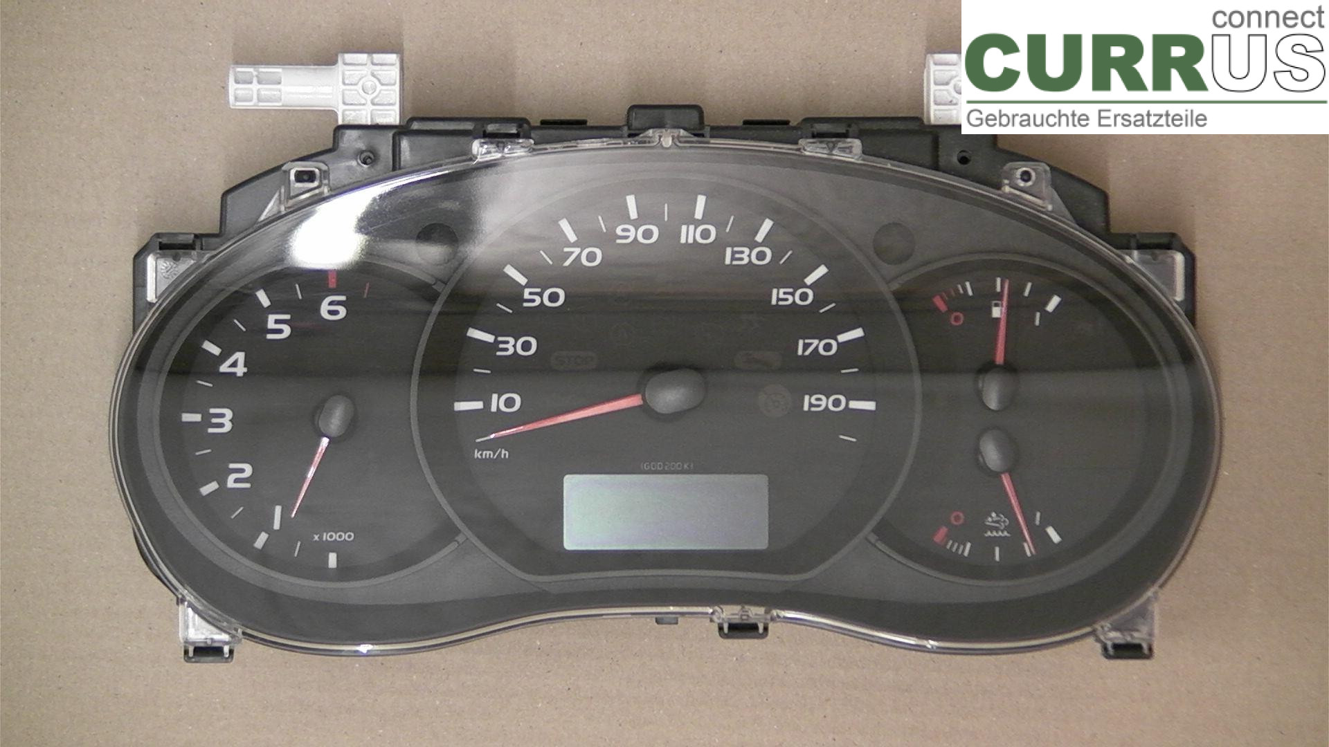  Instrument cluster / comb 248107469R 2.3DCI4