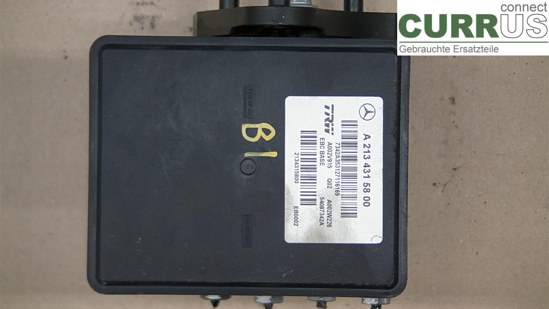  ABS Hydraulic unit A2134315800 2.0CDI4